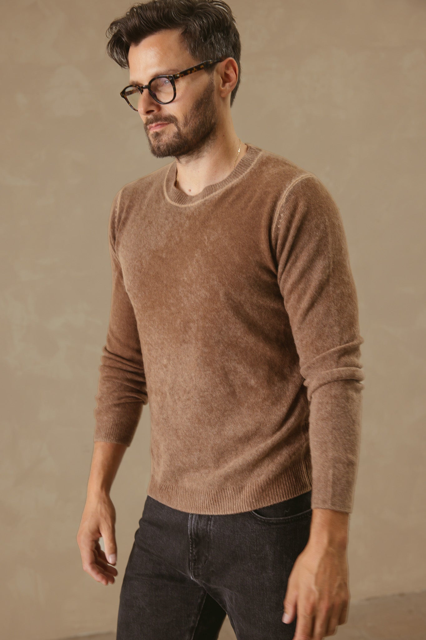 Rocco Men's Cashmere Crewneck