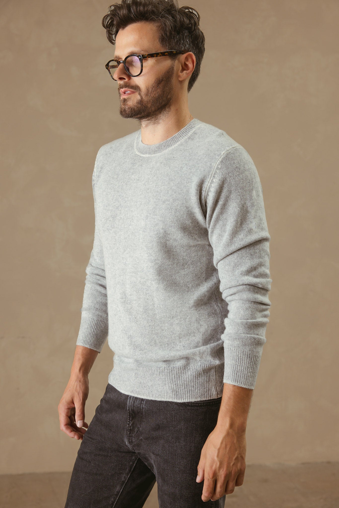 Rocco Men's Cashmere Crewneck