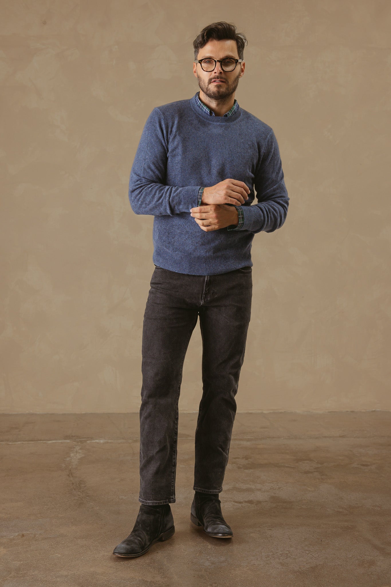 Rocco Men's Cashmere Crewneck