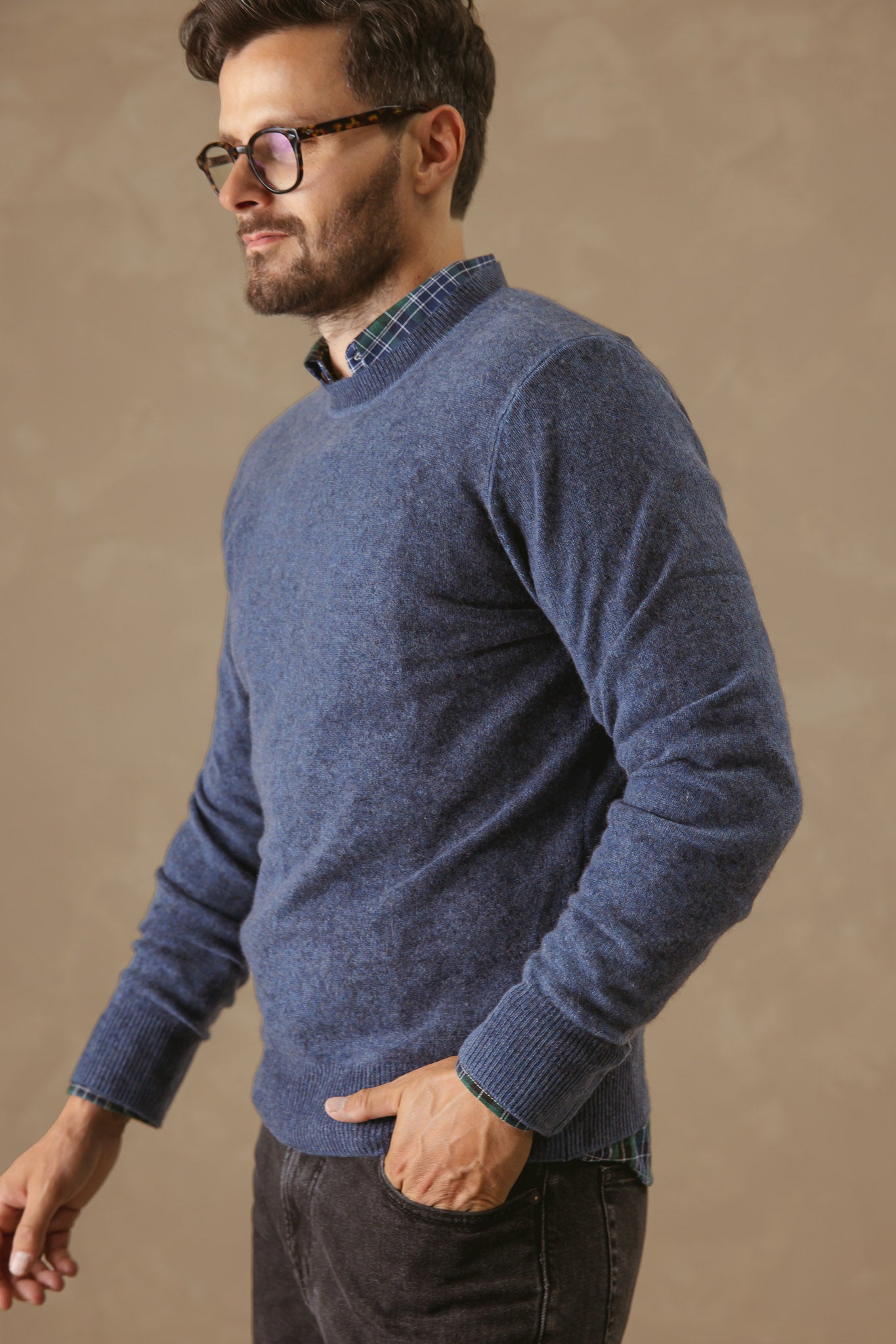 Rocco Men's Cashmere Crewneck