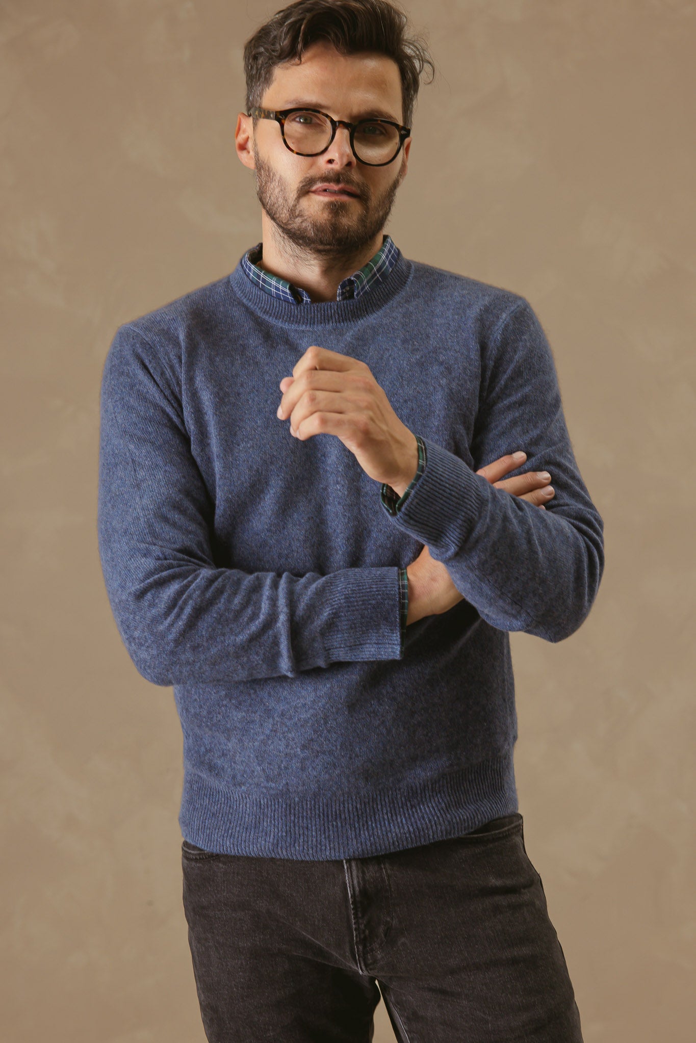 Rocco Men's Cashmere Crewneck