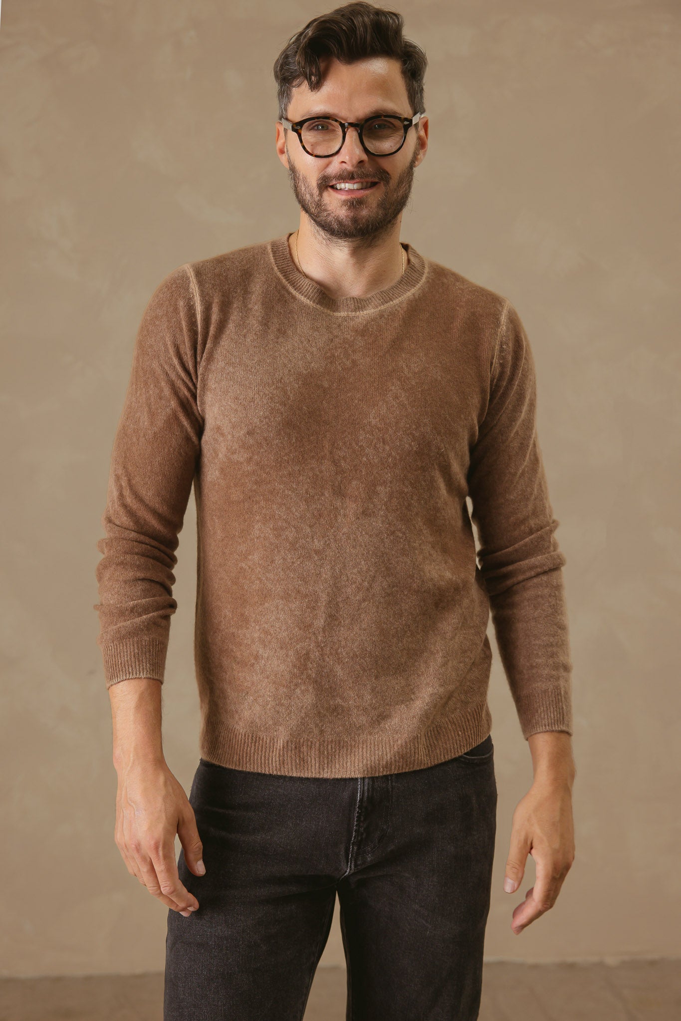 Rocco Men's Cashmere Crewneck