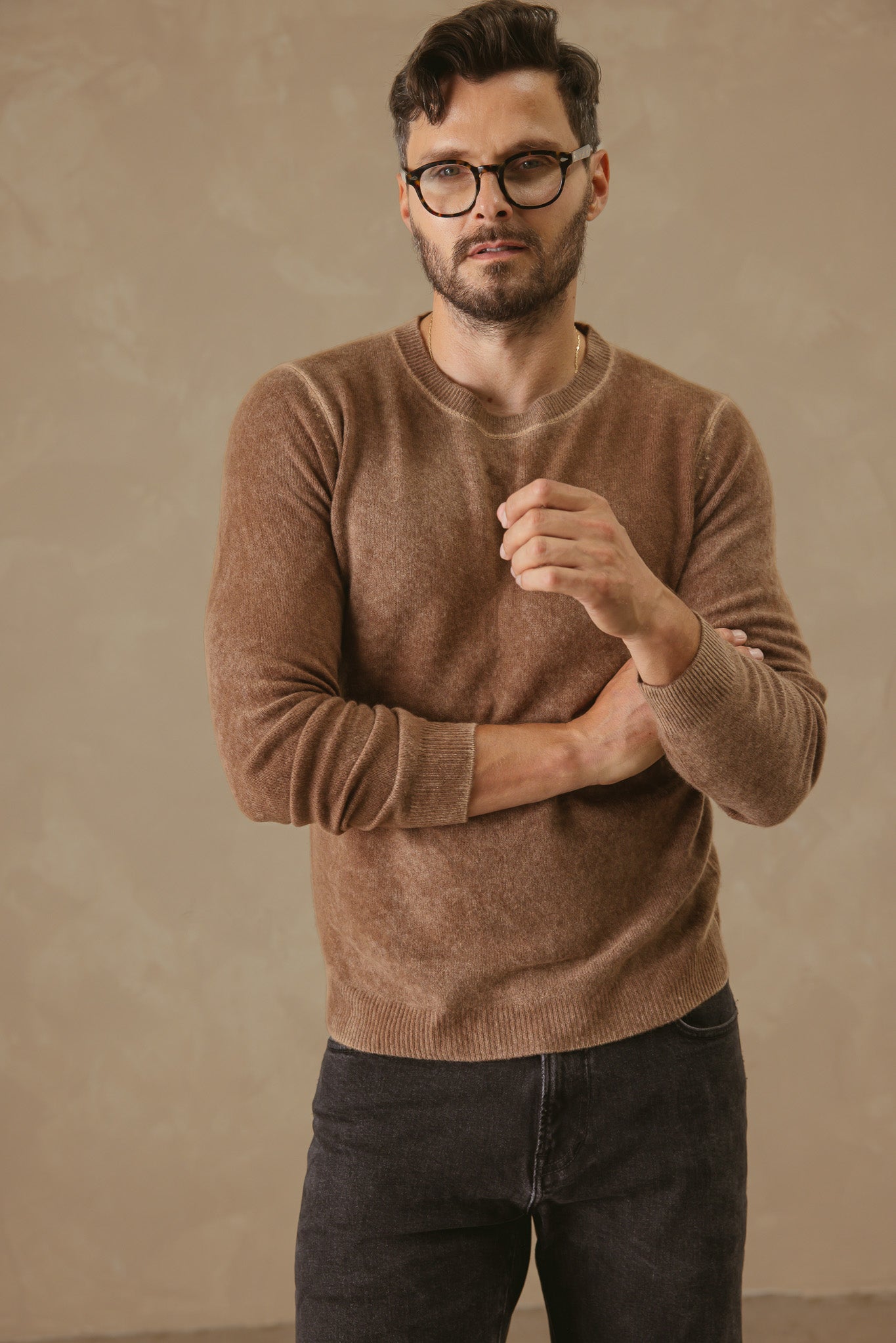Rocco Men's Cashmere Crewneck