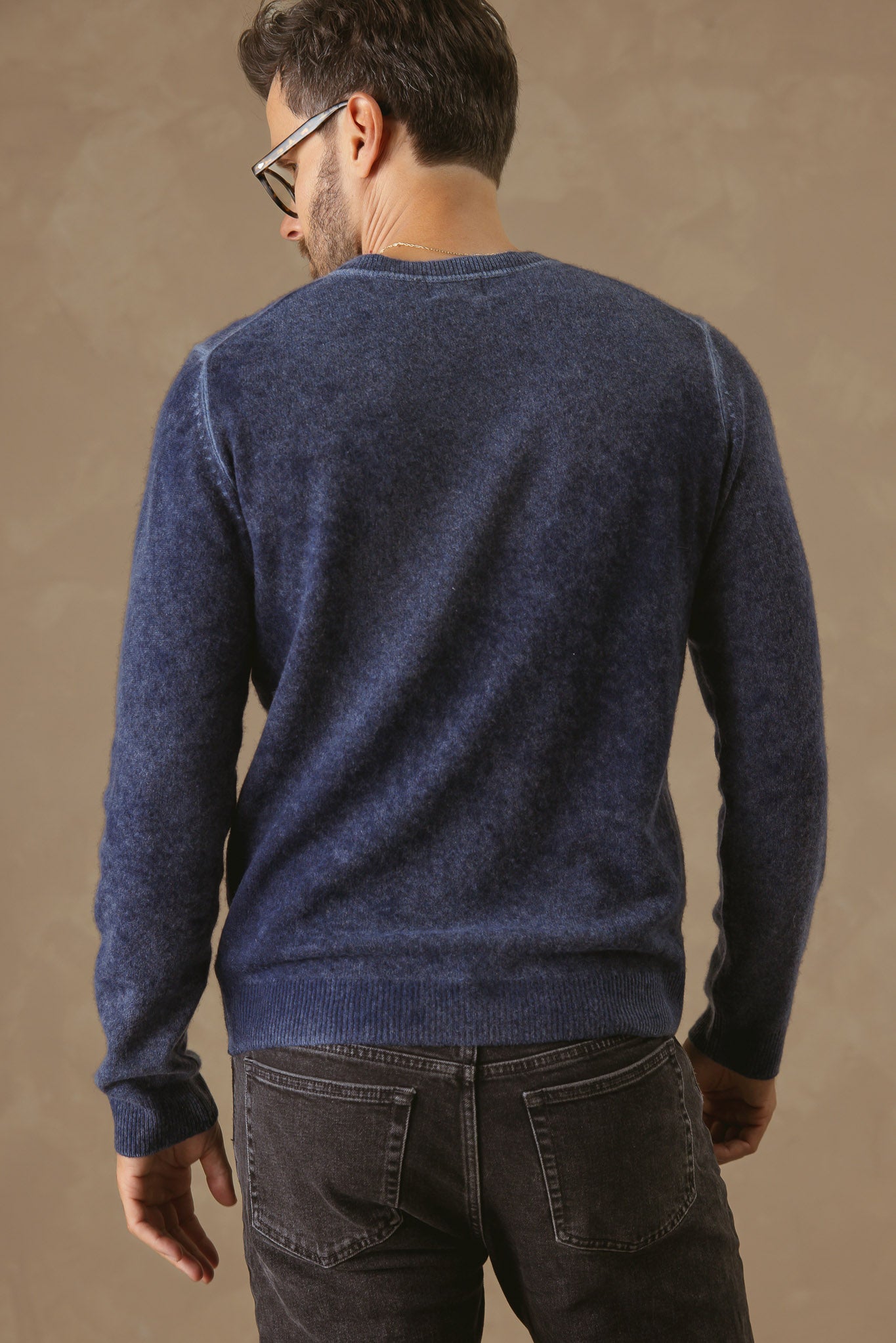 Rudolfo Men's Cashmere V Neck