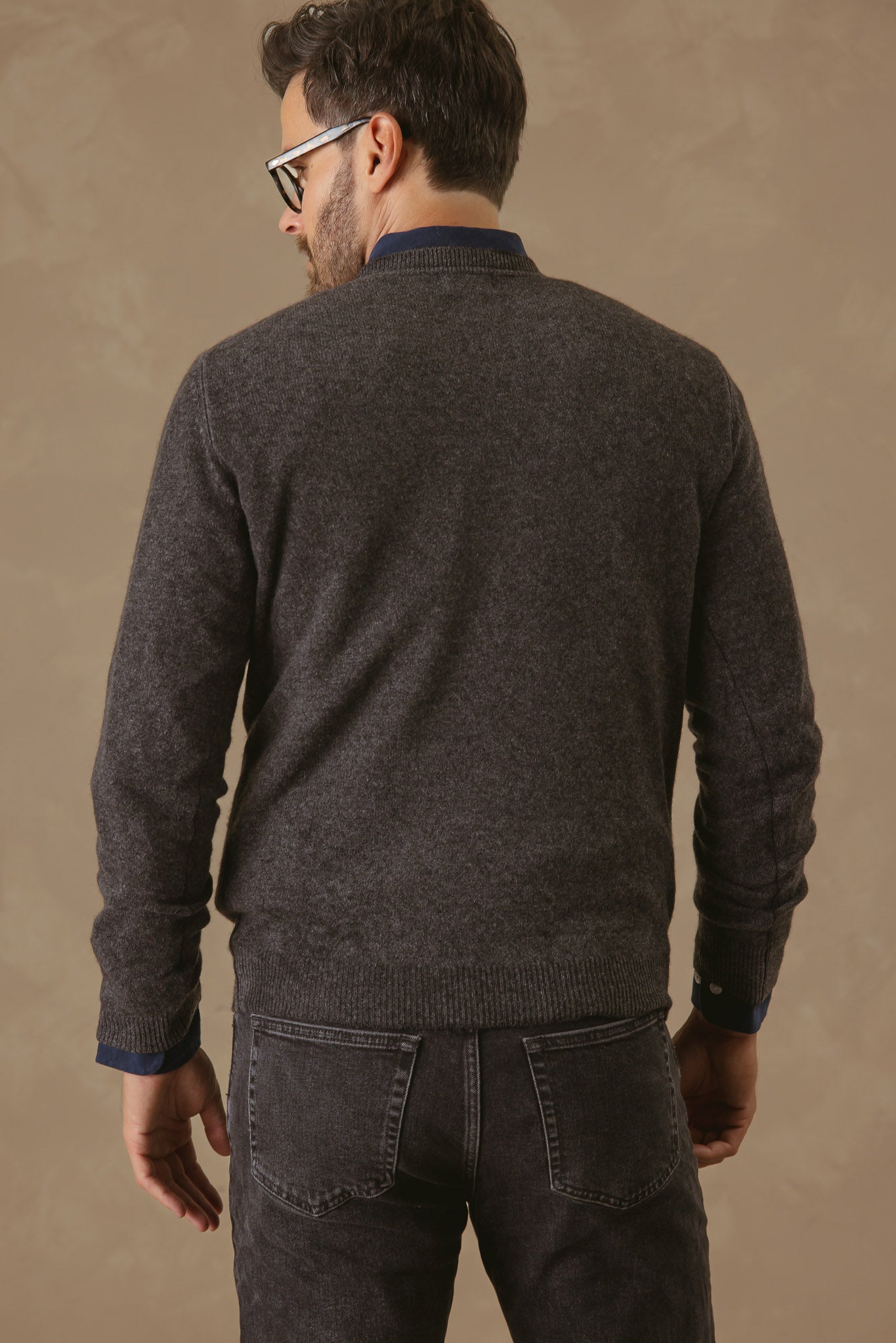 Rudolfo Men's Cashmere V Neck