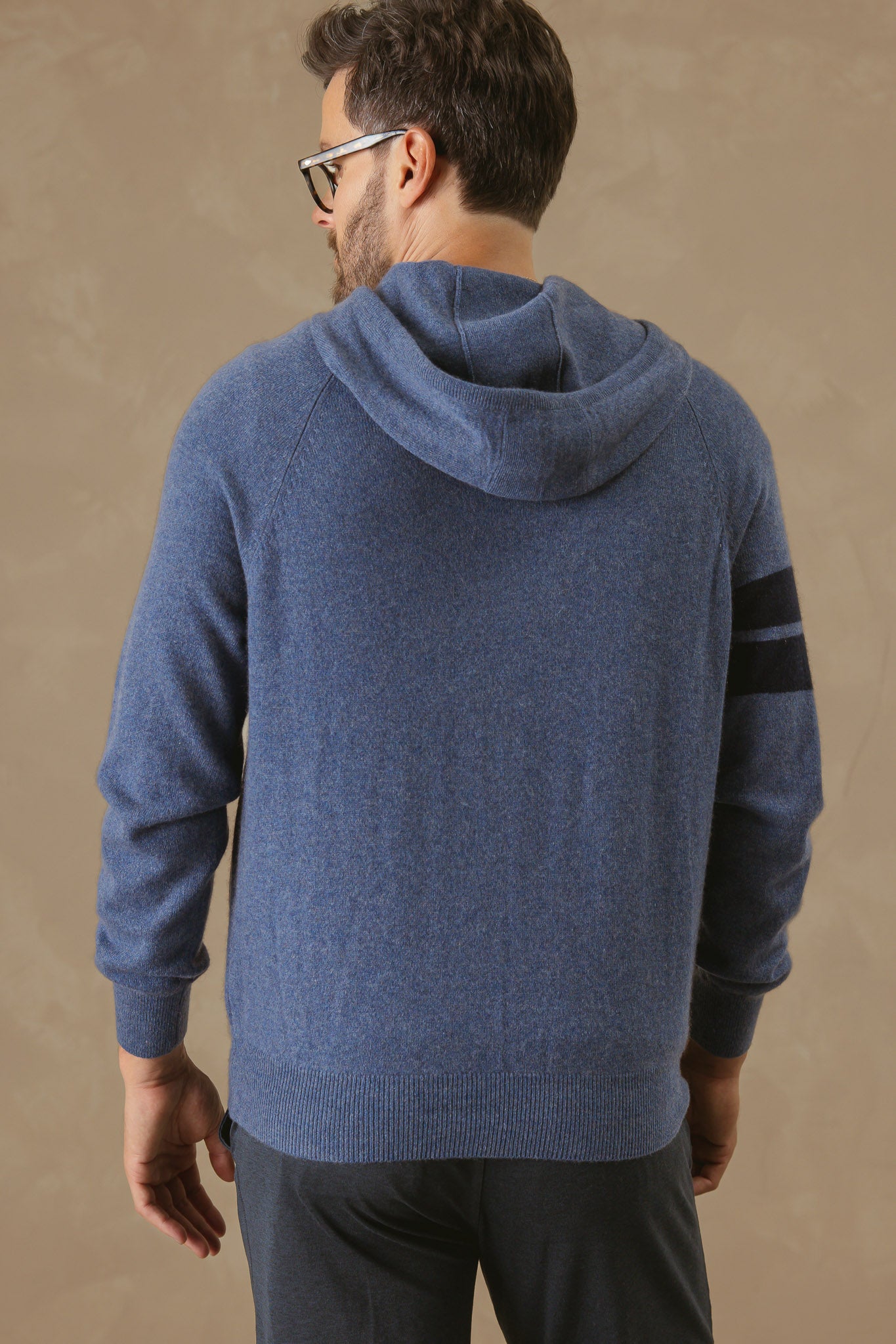 Zuma Men's Cashmere Zip Hoodie