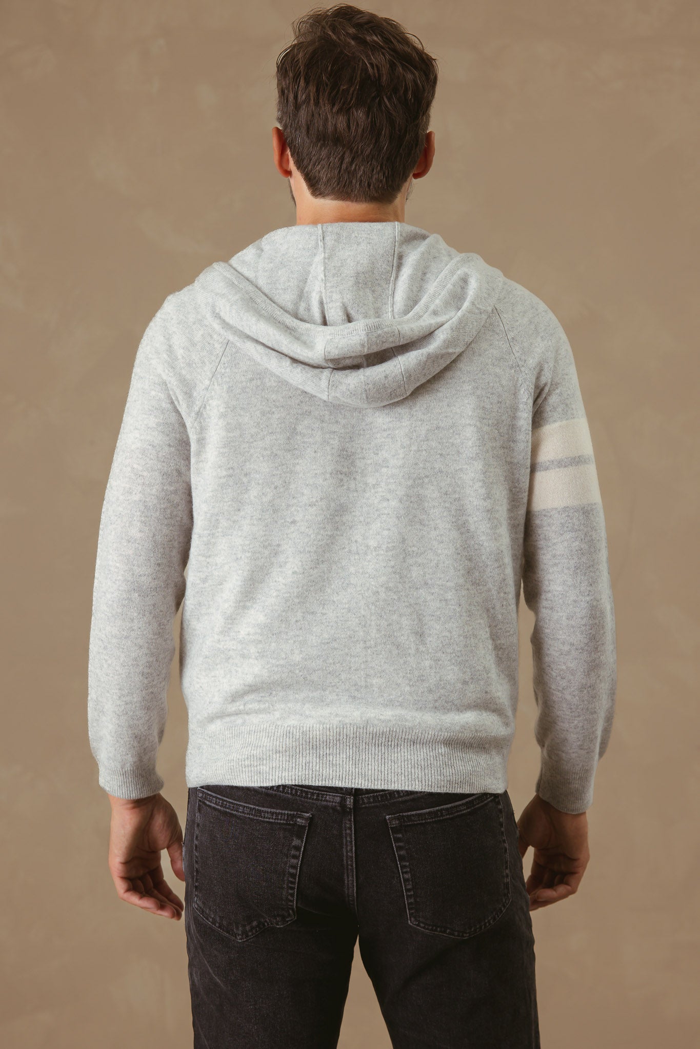 Zuma Men's Cashmere Zip Hoodie
