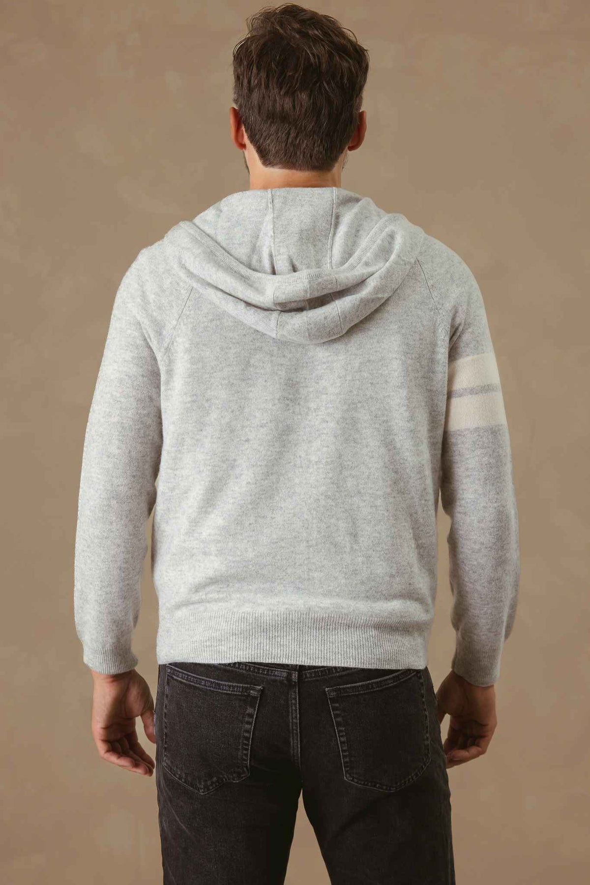 Zuma Men's Cashmere Zip Hoodie