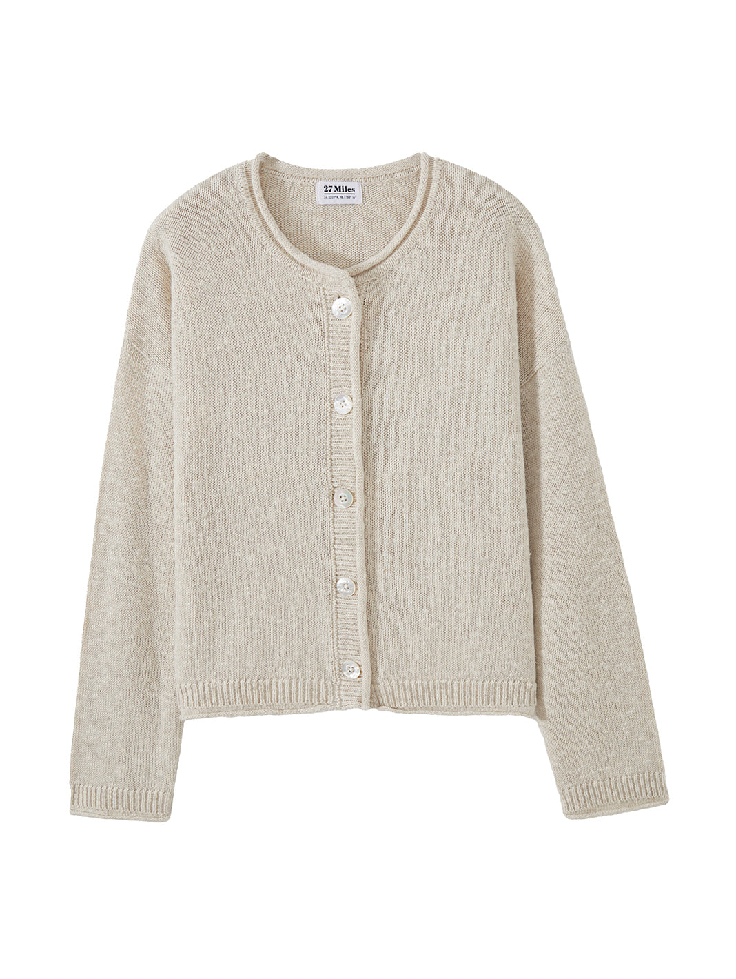 Ashleigh Silk Linen Blend Cardigan