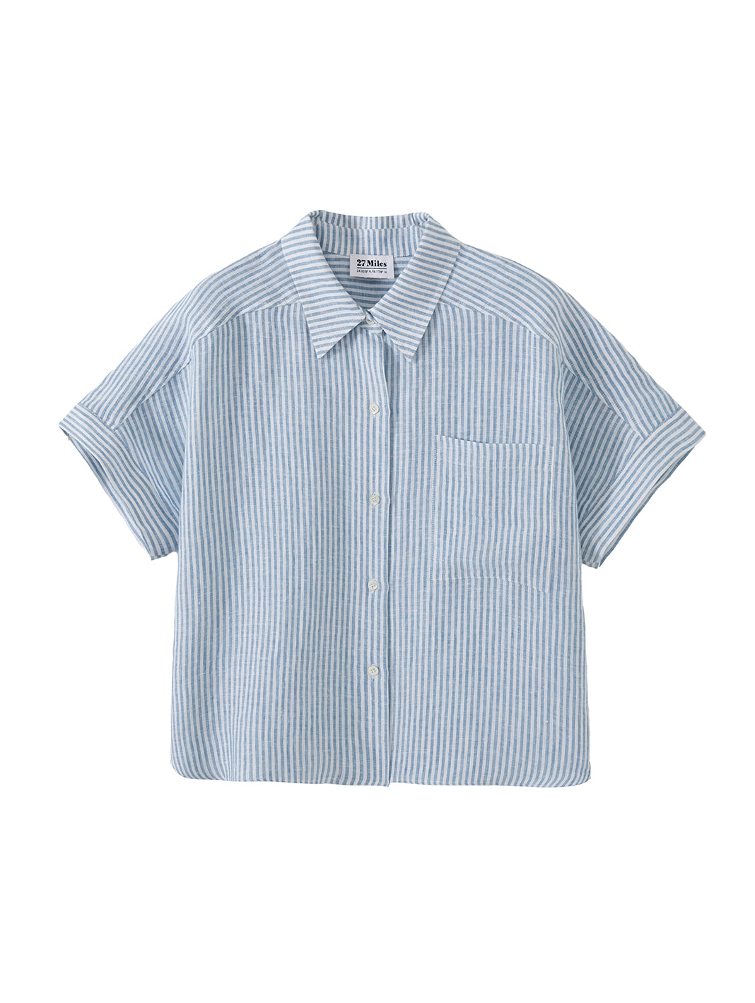 Catania Short Sleeve Pin Stripe Shirt