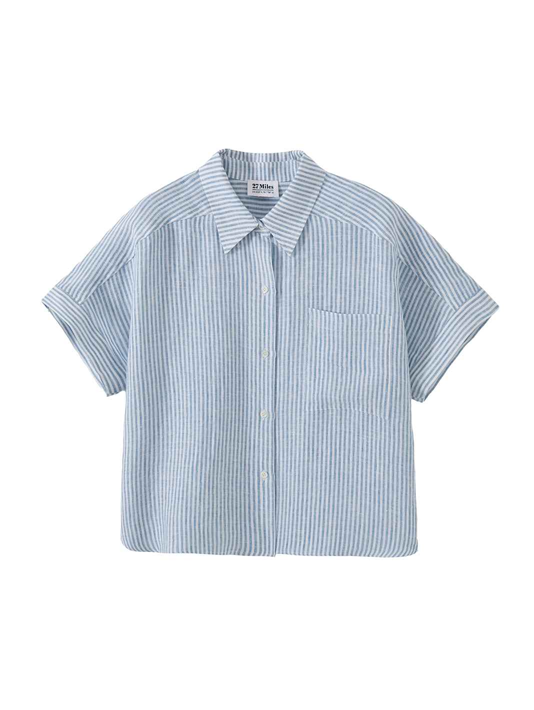 Catania Short Sleeve Pin Stripe Shirt