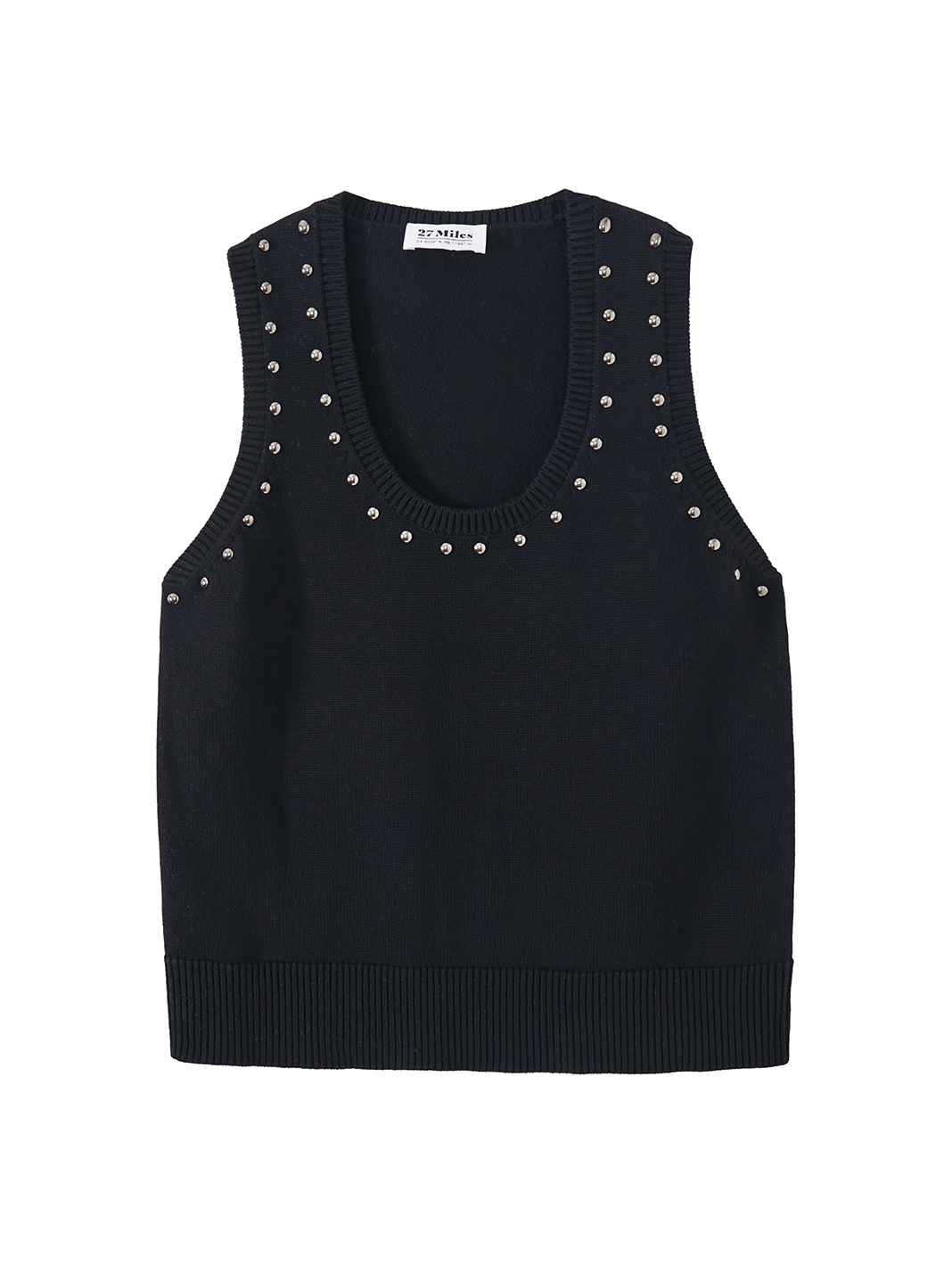 Nancy Studded Knit Tank