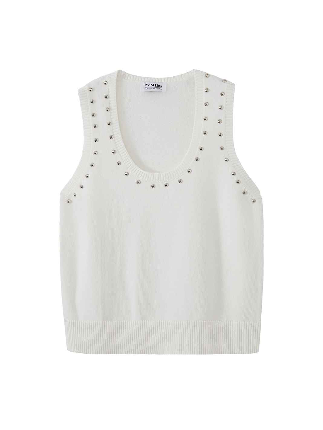 Nancy Studded Knit Tank