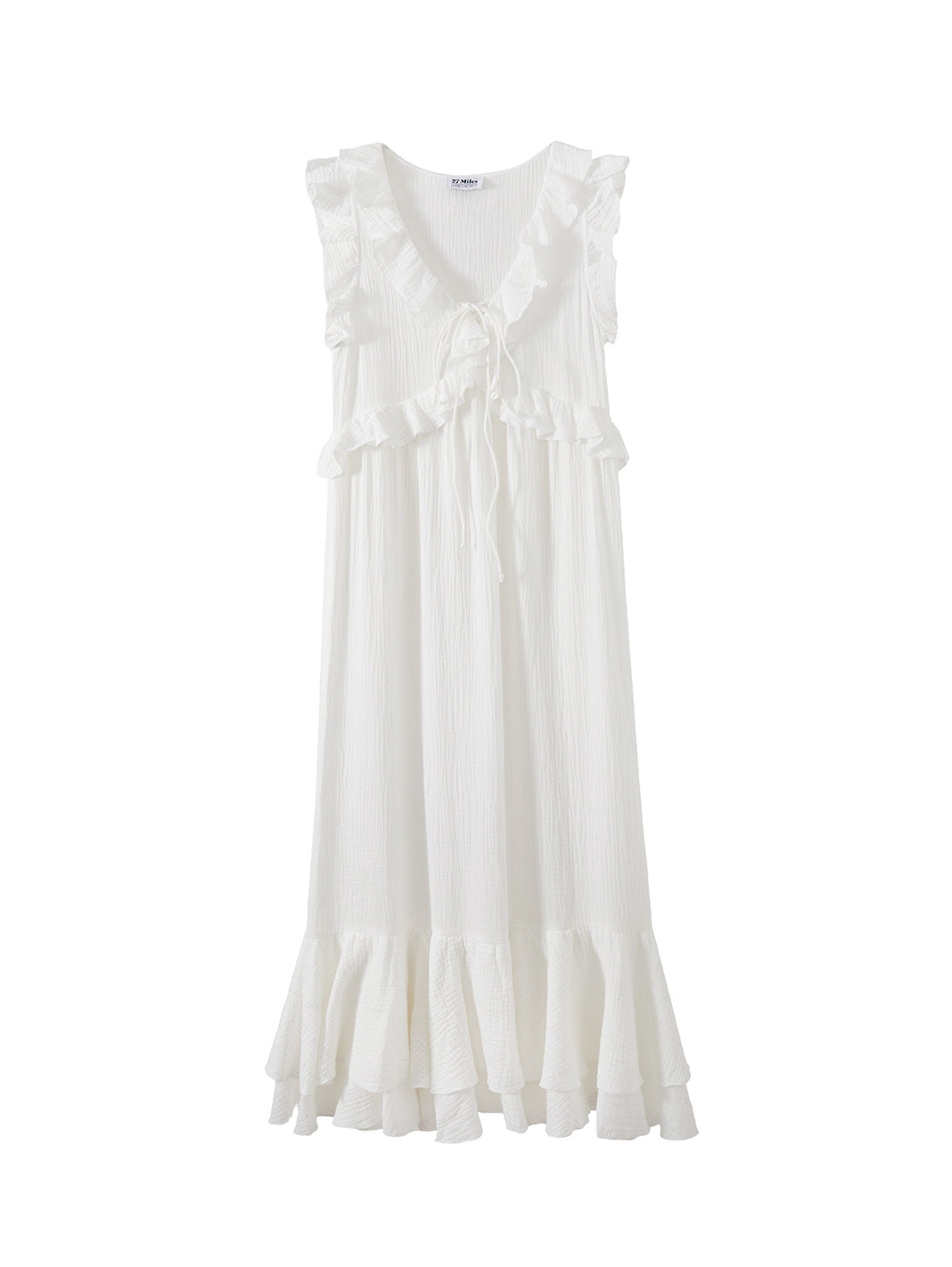 Selena Ruffle Midi Dress