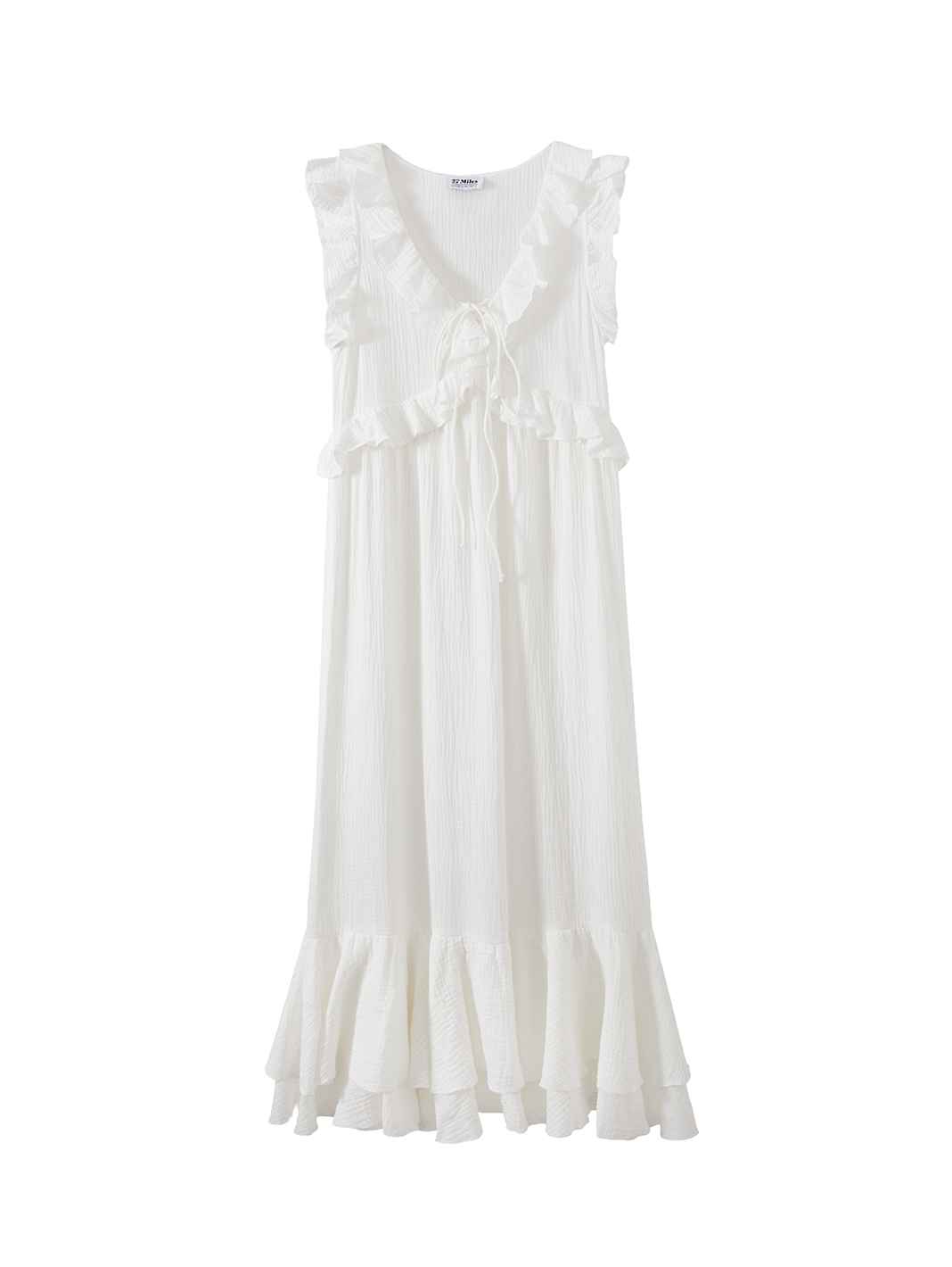 Selena Ruffle Midi Dress