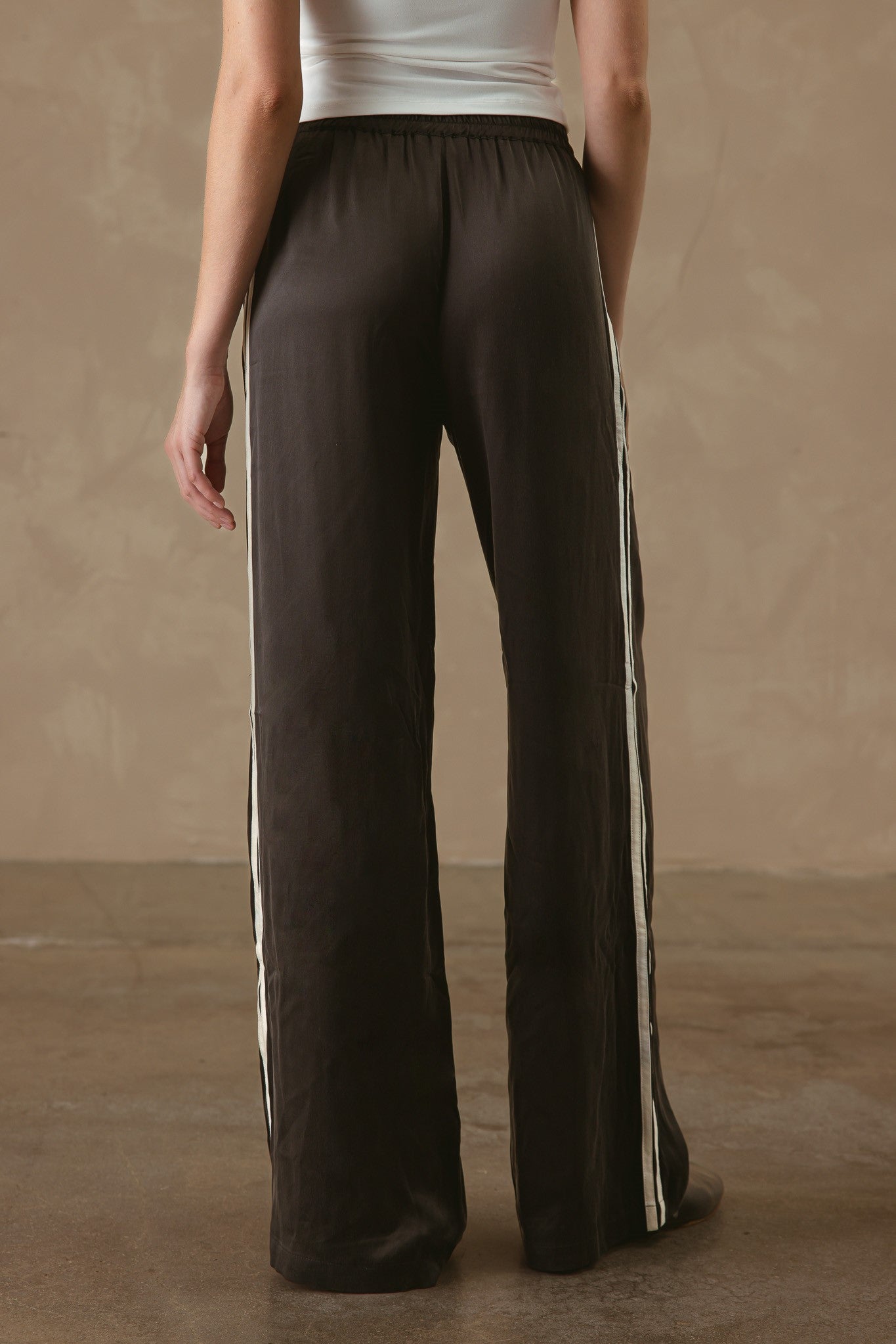 Therese Silk Track Pant