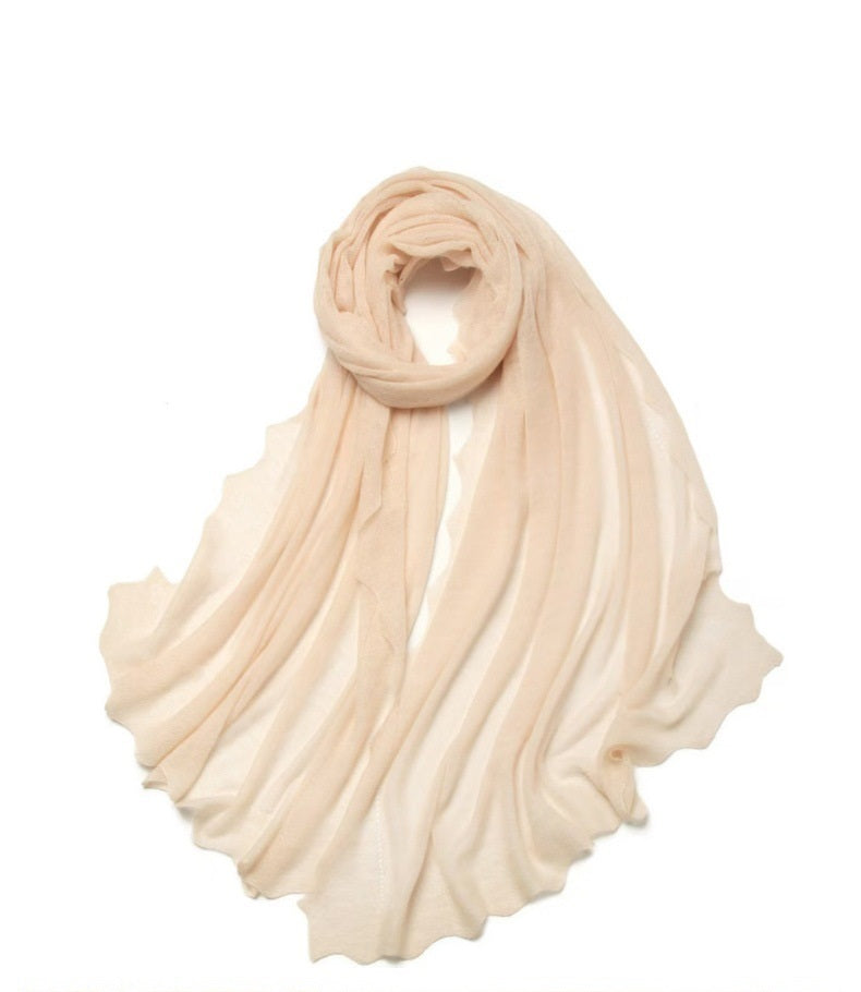 Gigi Gauzy Cashmere Scarf