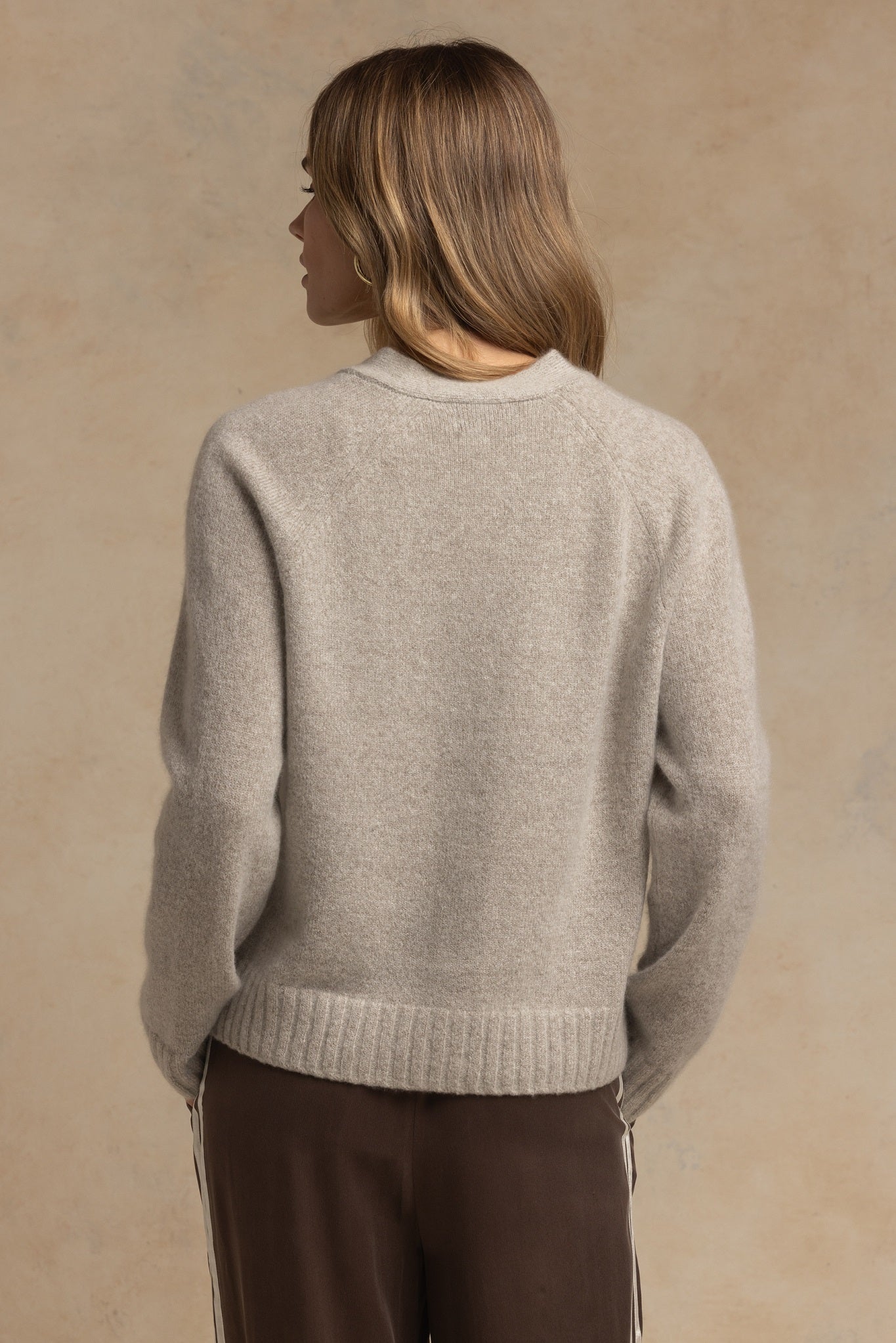 Amanda Cashmere Button Up Cardigan