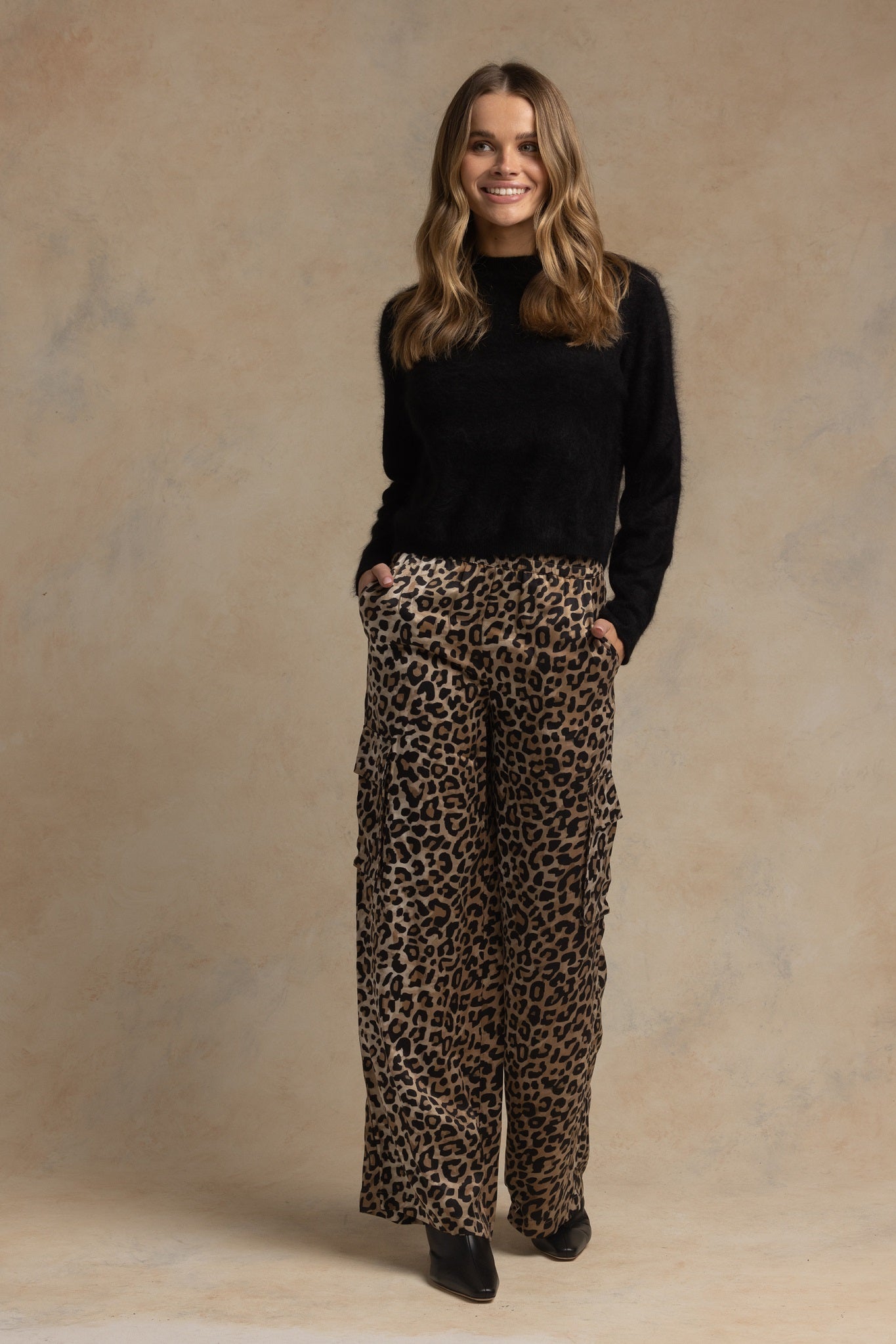 Melly Brushed Cashmere Crew