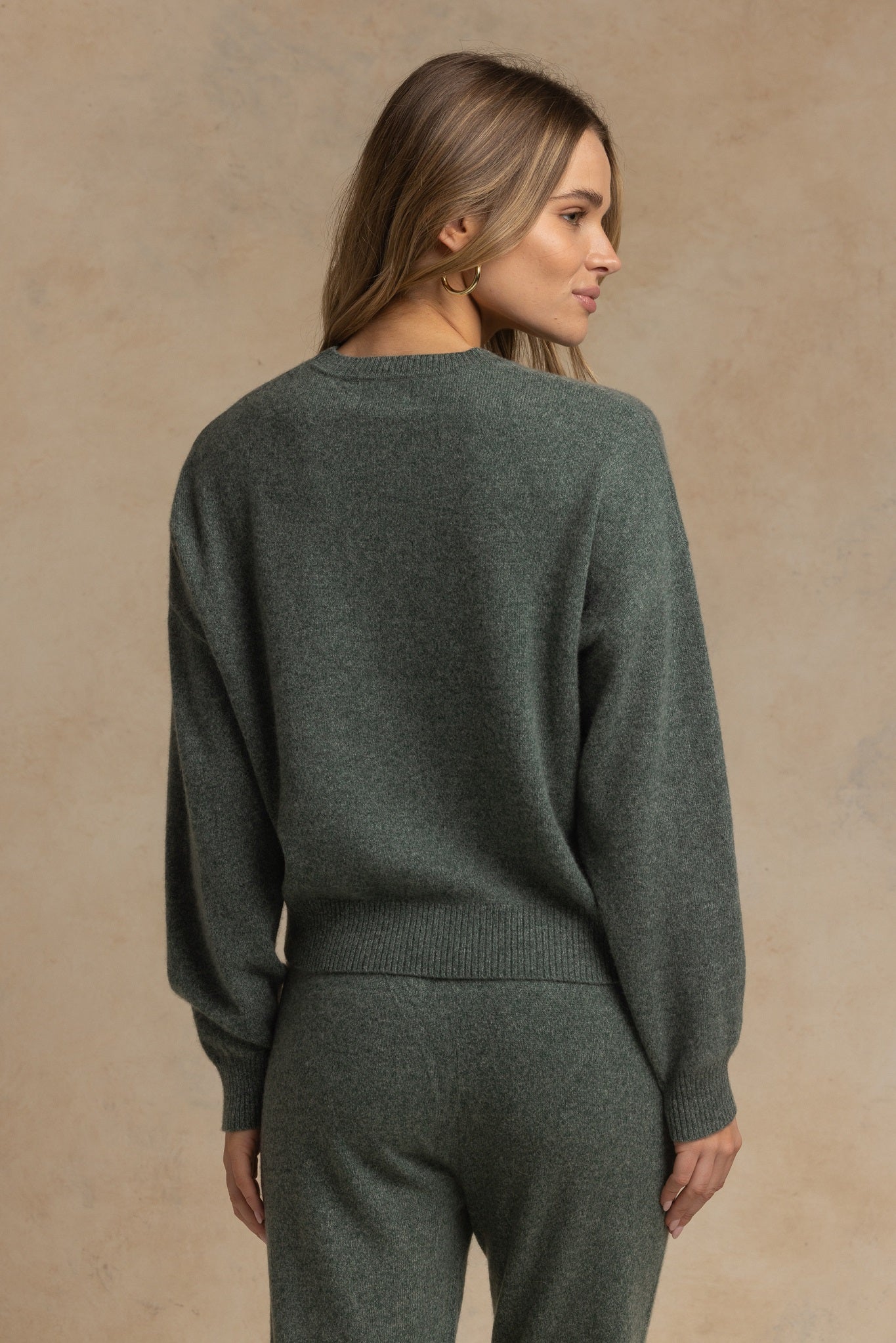 Misia Cashmere Cropped Crew