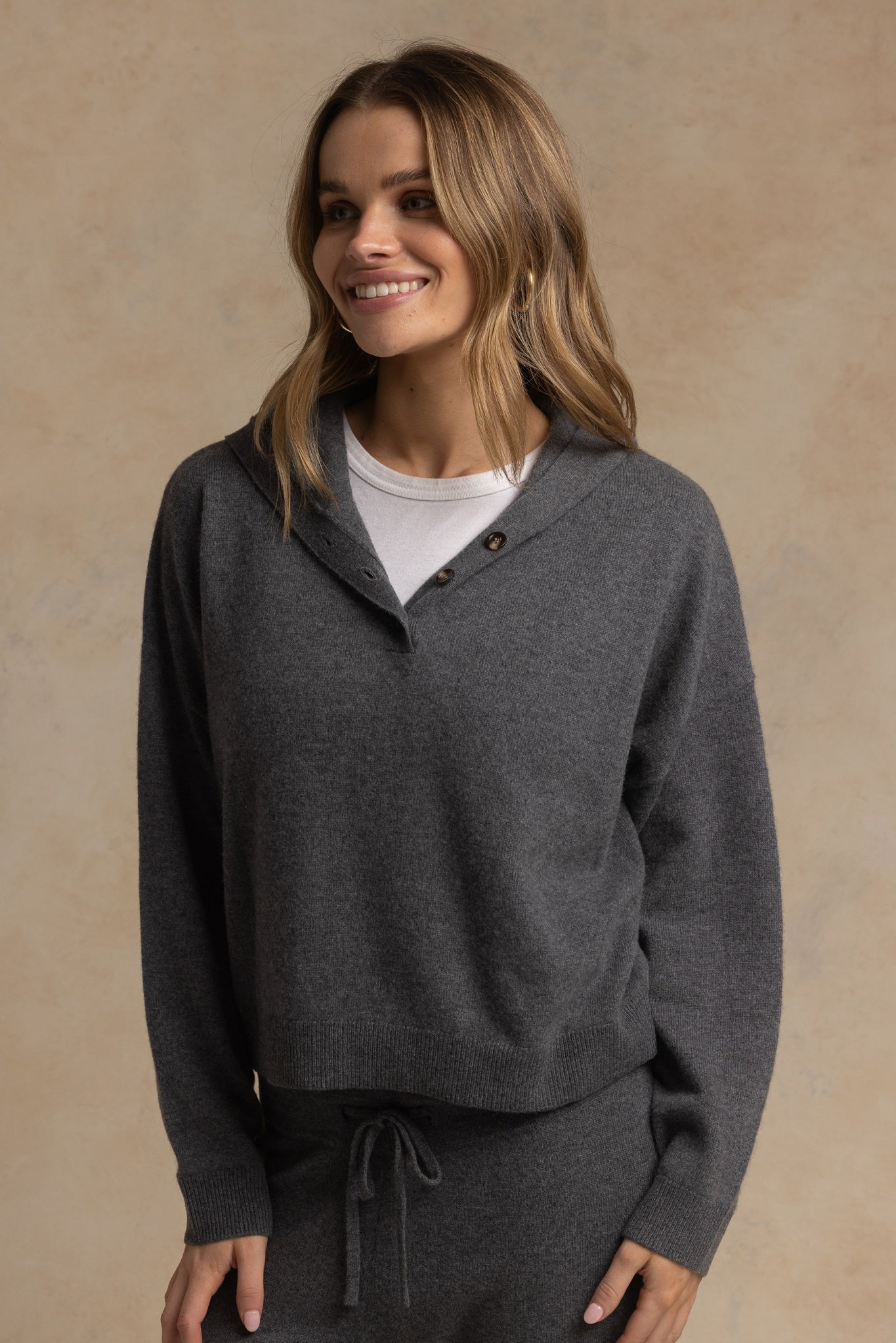 Petra Cashmere Pullover Hoodie