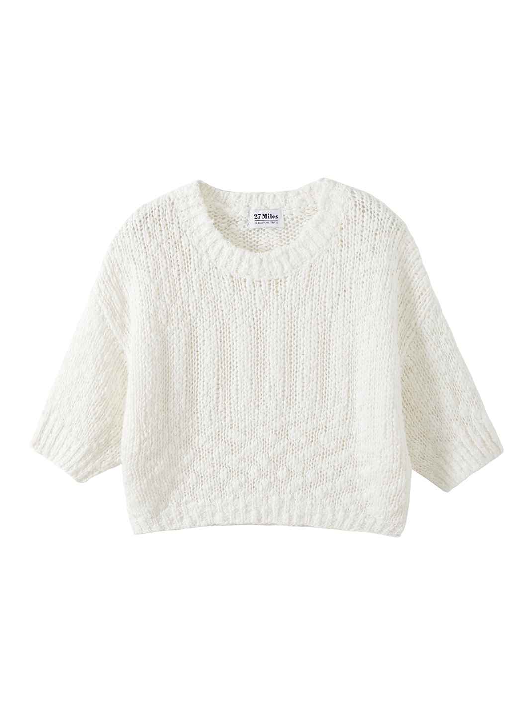 Mira Slub Cotton Short Sleeve Top