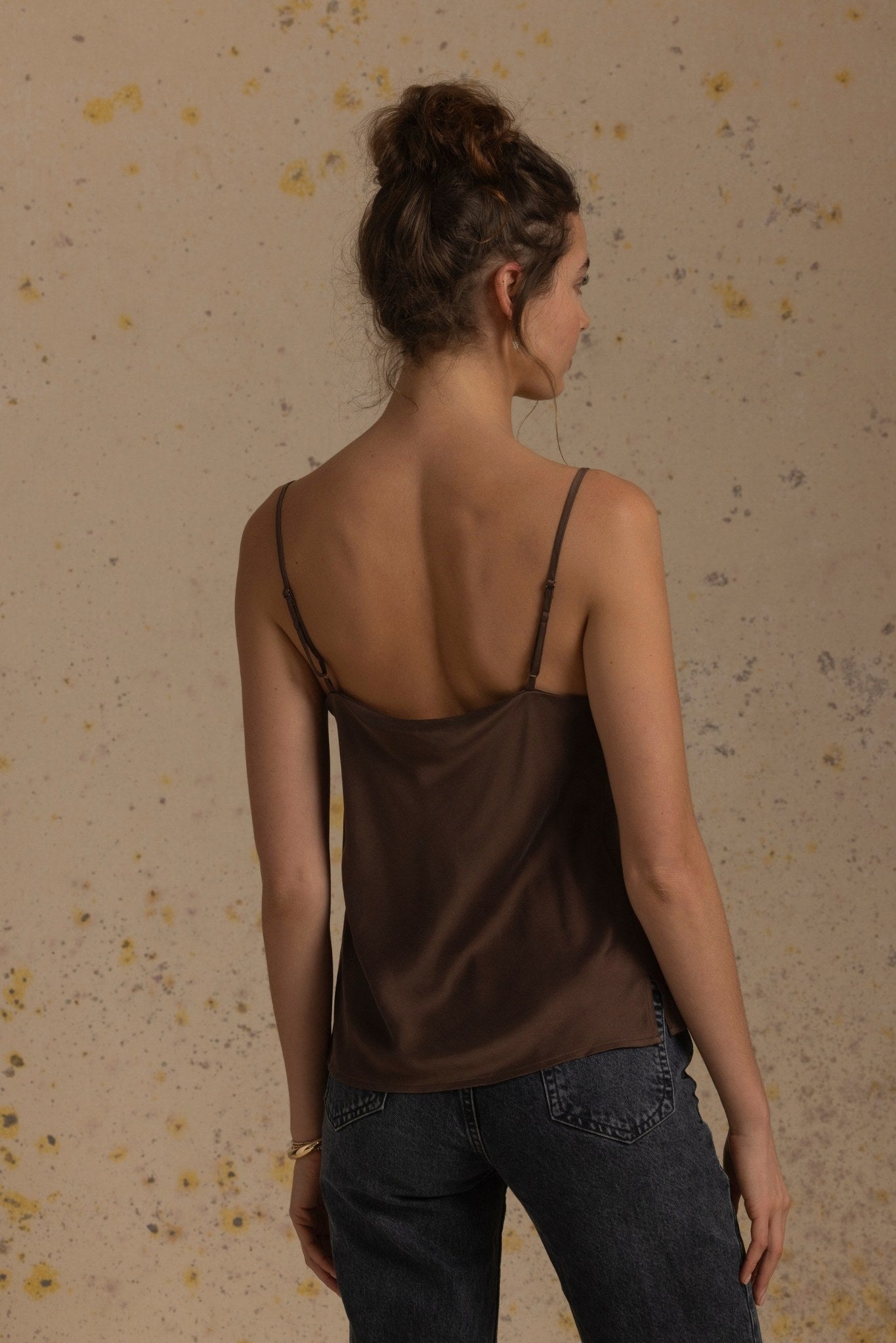 FRANCA LACE SILK CAMI