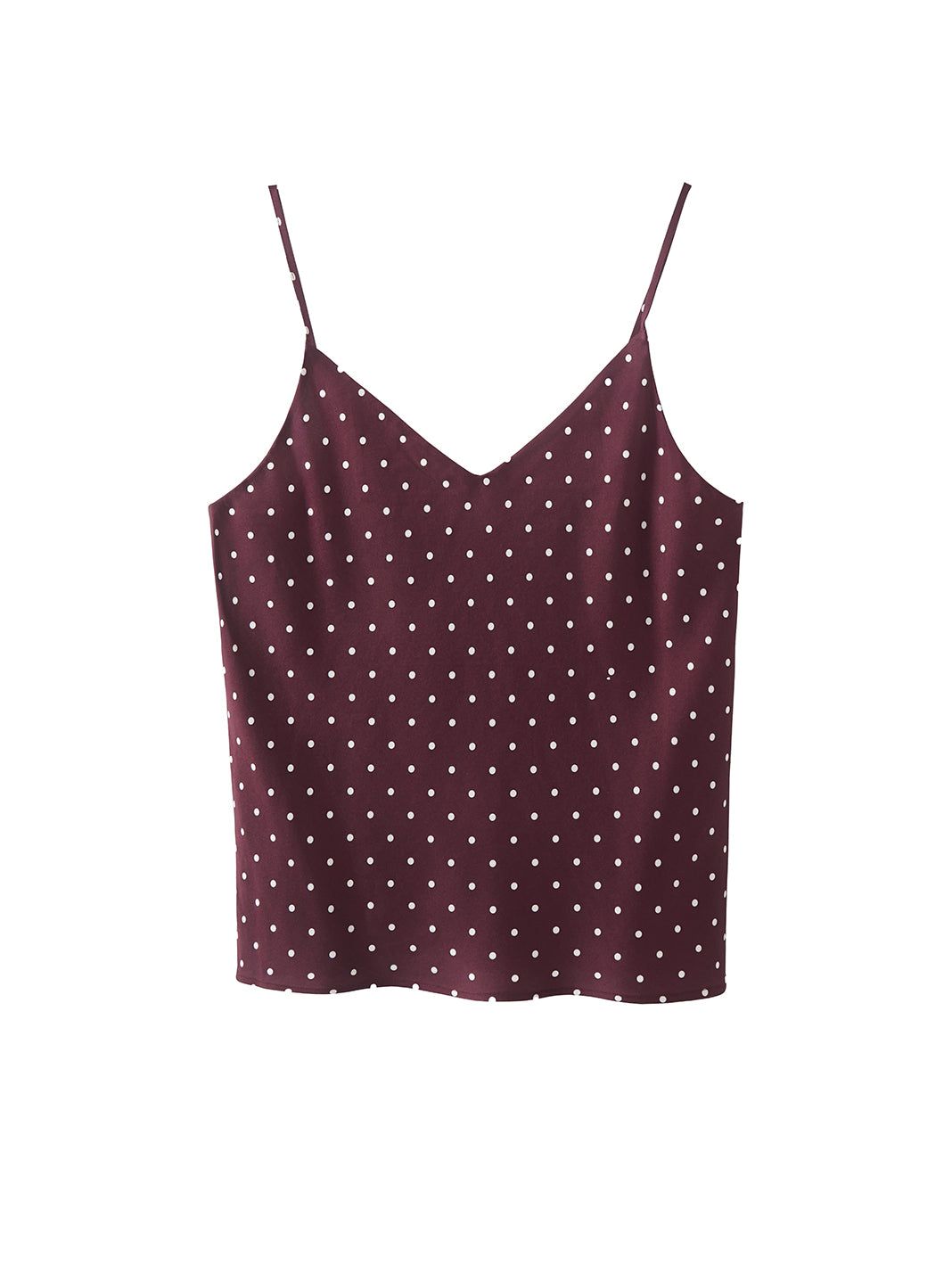 Ale Polka Dot Silk Cami