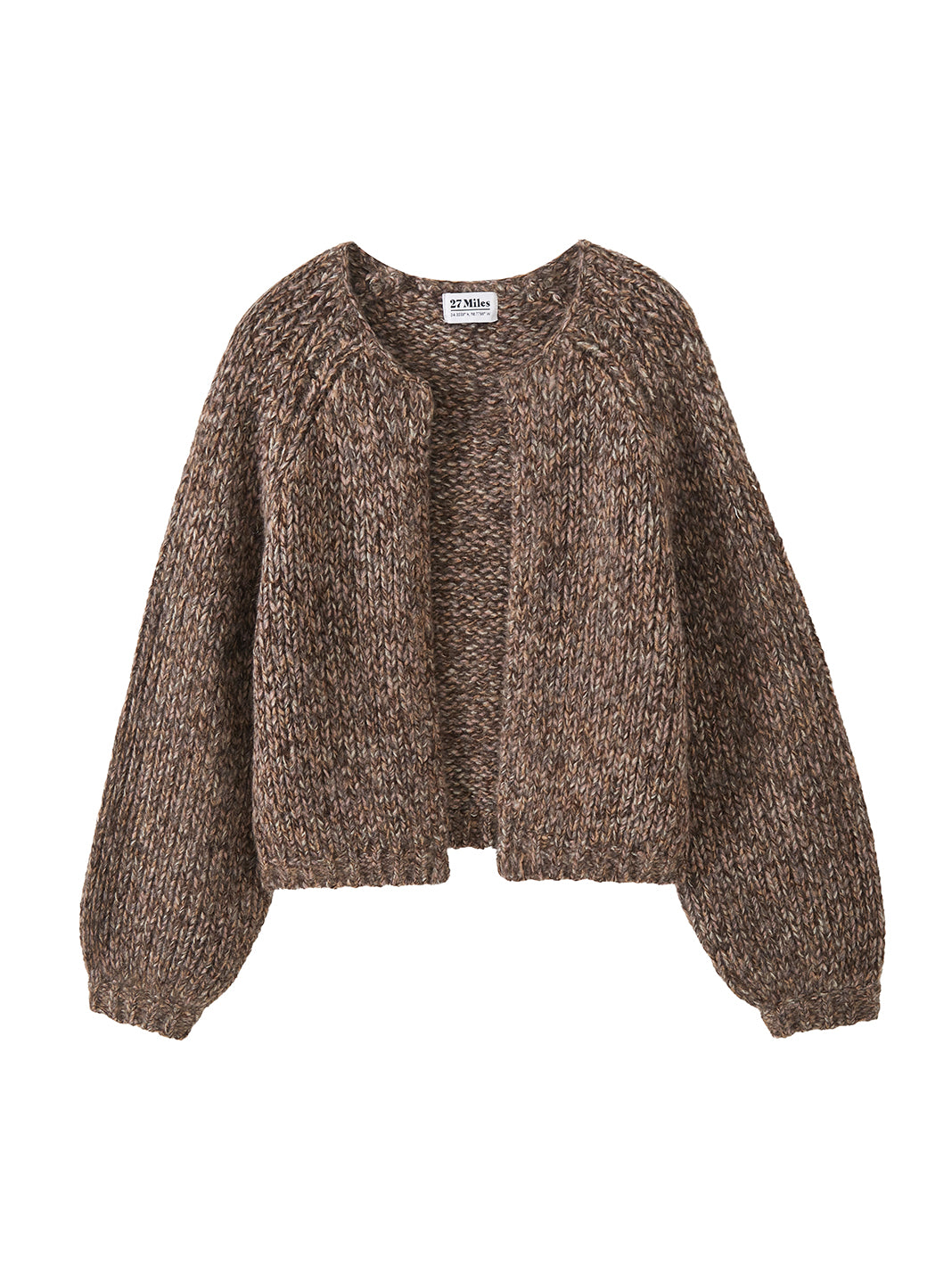 Madelyn Cashmere Chunky Open Cardigan