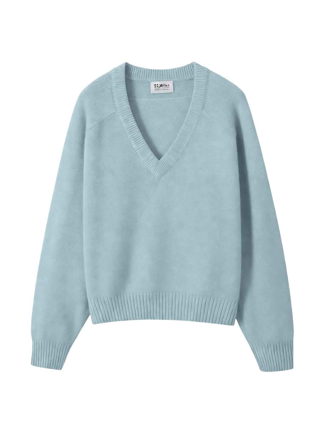 Crystal Women's Cashmere V Neck Pullover