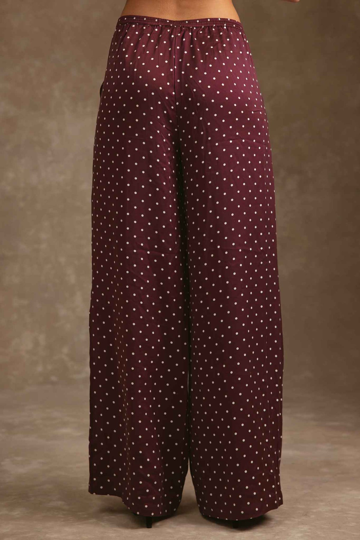 Akira Polka Dot Silk Pant