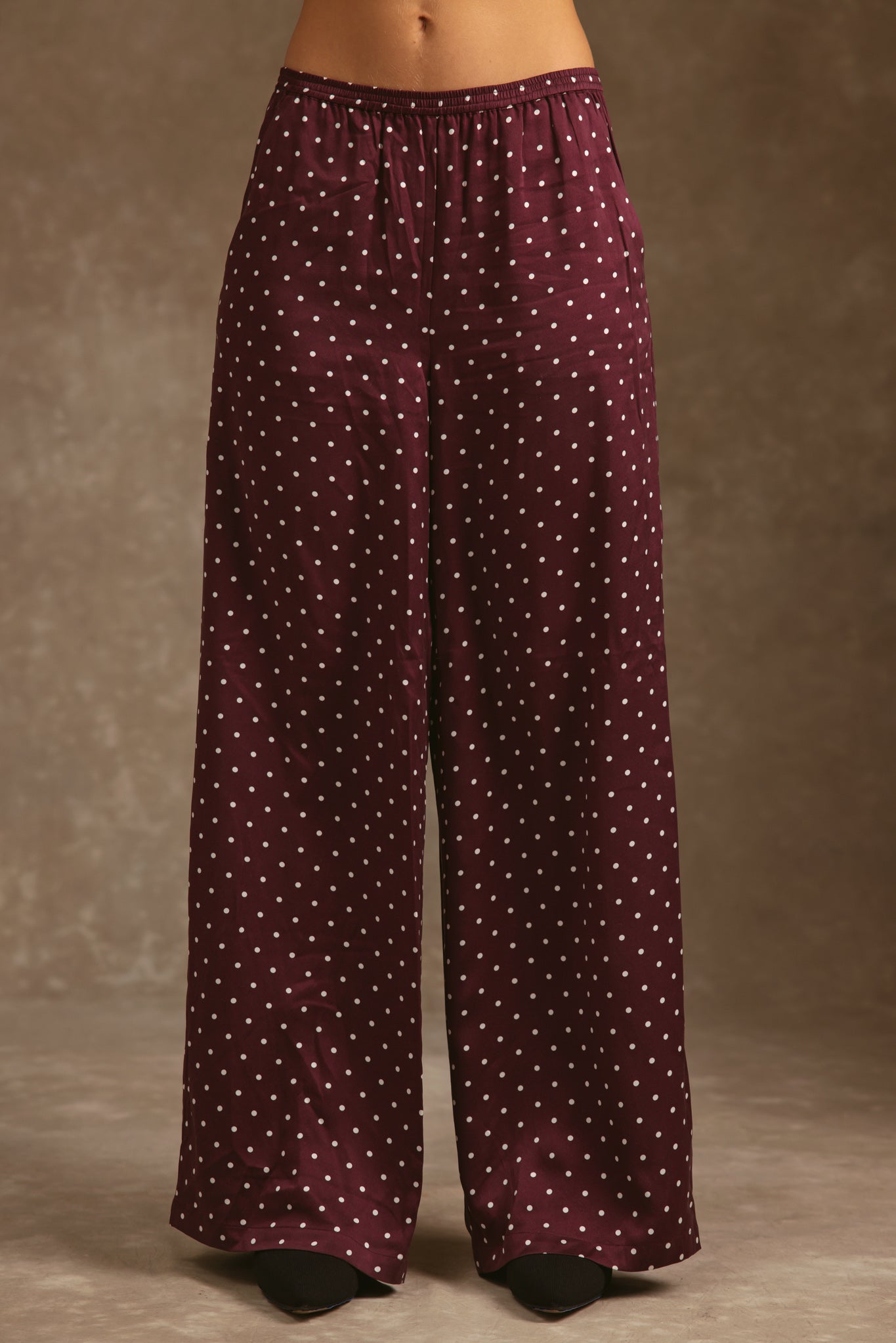 Akira Polka Dot Silk Pant