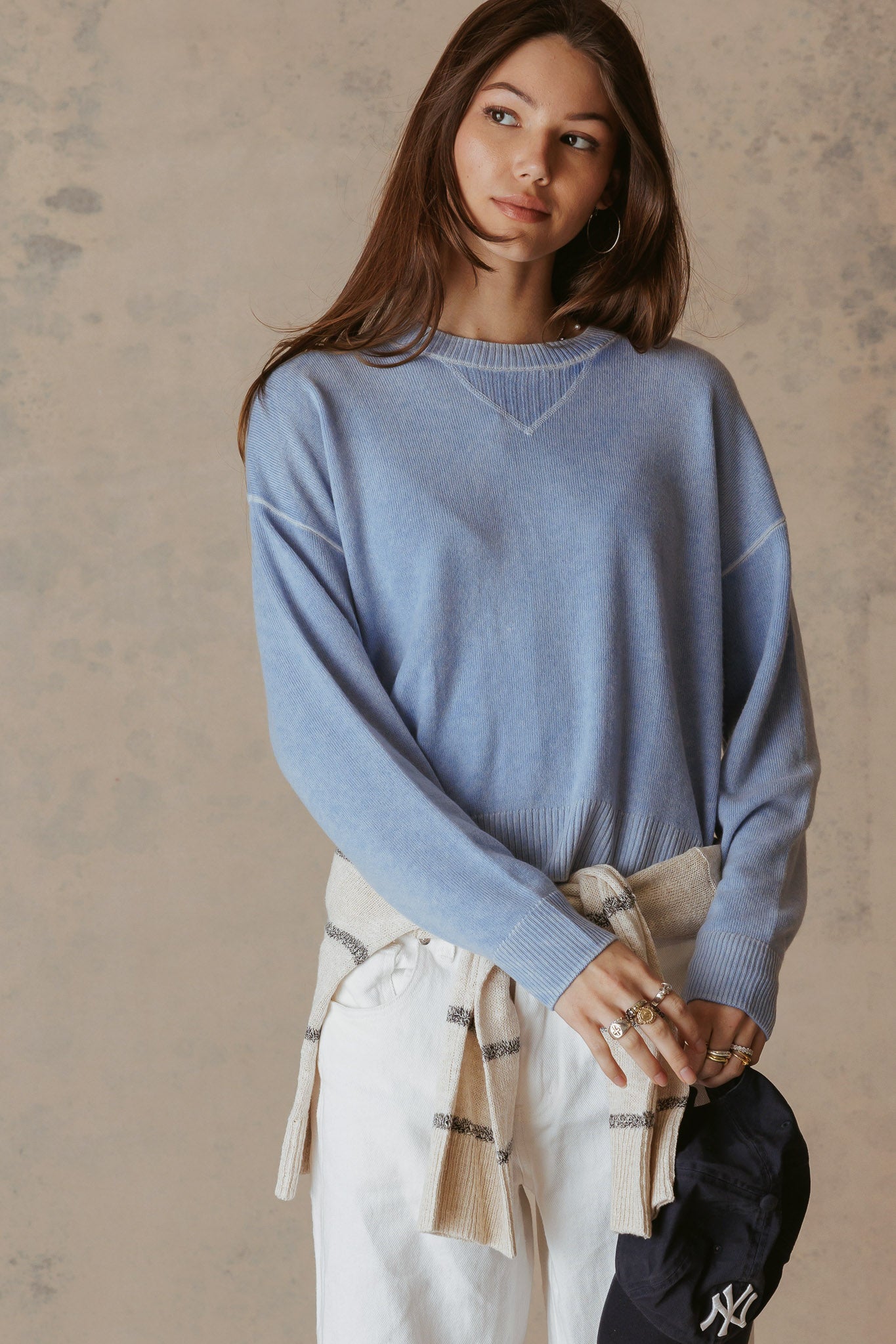 Biana Cashmere Crew