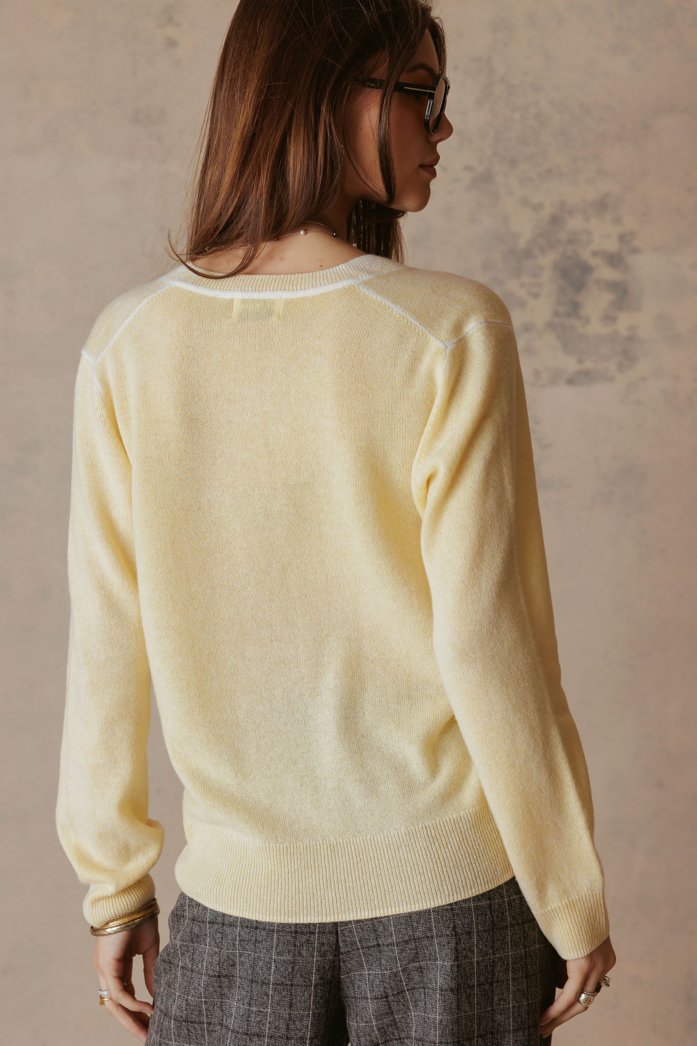 Sarah Cashmere V Neck