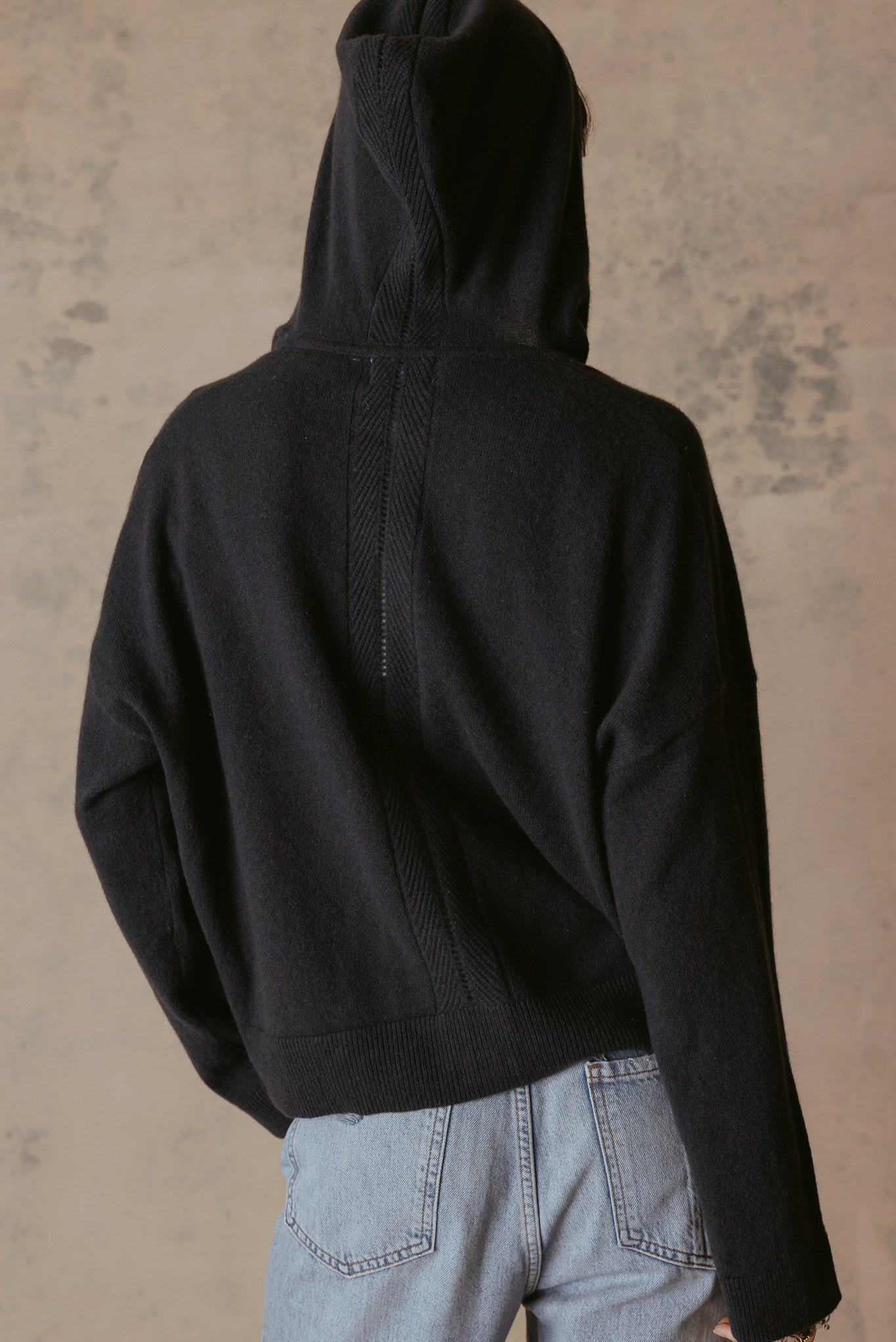 Samantha Cashmere Zip Hoodie