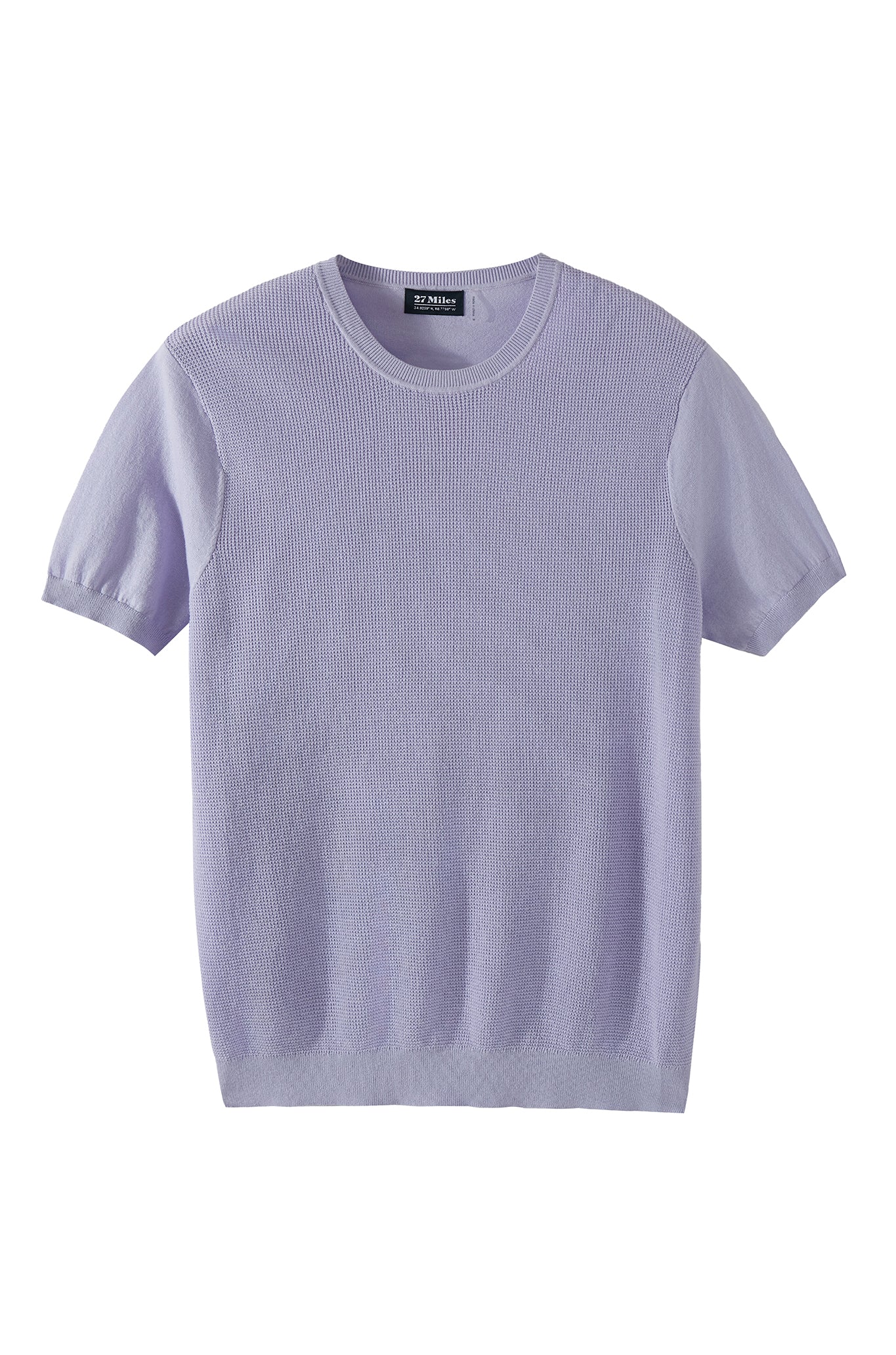 Salvo Men's Organic Cotton Short Sleeve Crew