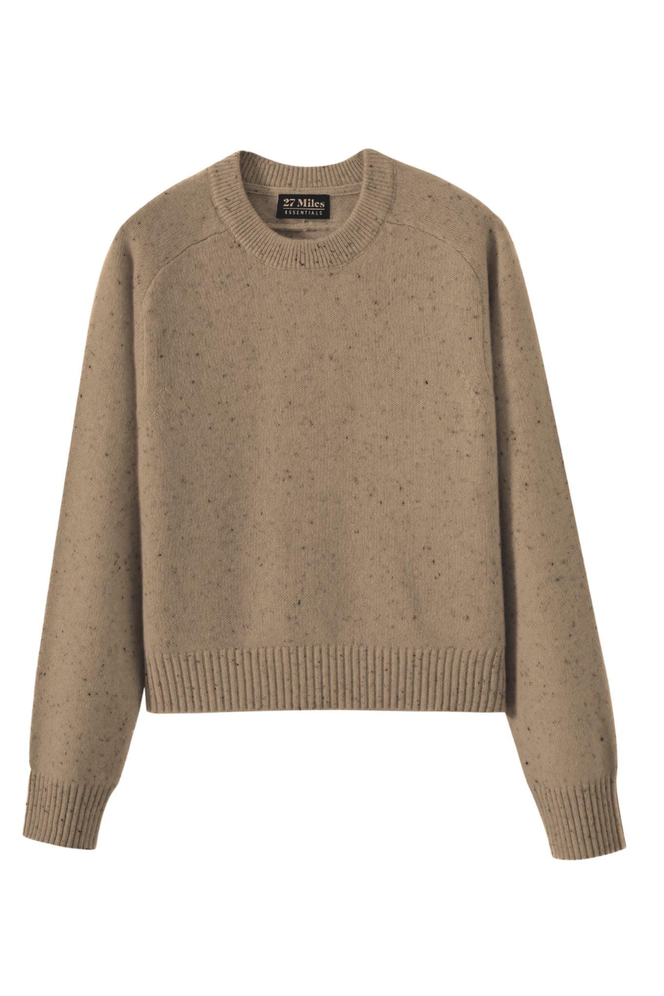 Alyson Cropped Cashmere Crewneck