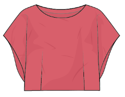 Serra Linen Boatnet Cropped Top
