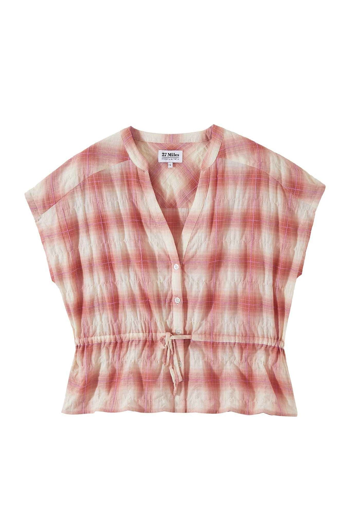 Atrani Plaid Cotton Shirt