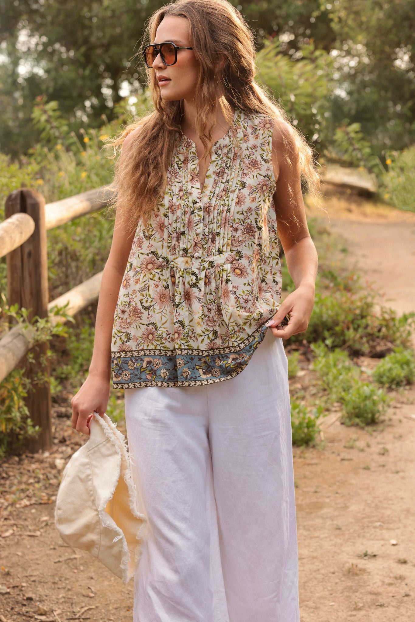 Ricky Placment Printed Tank