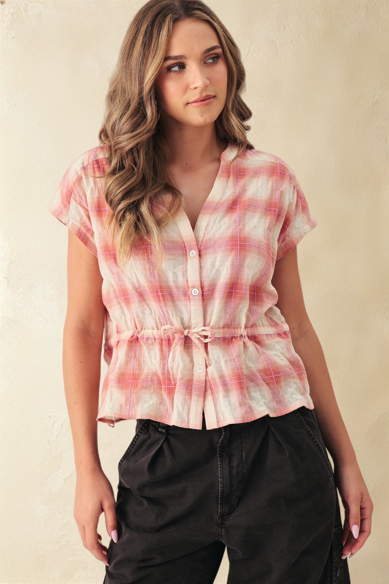 Atrani Plaid Cotton Shirt
