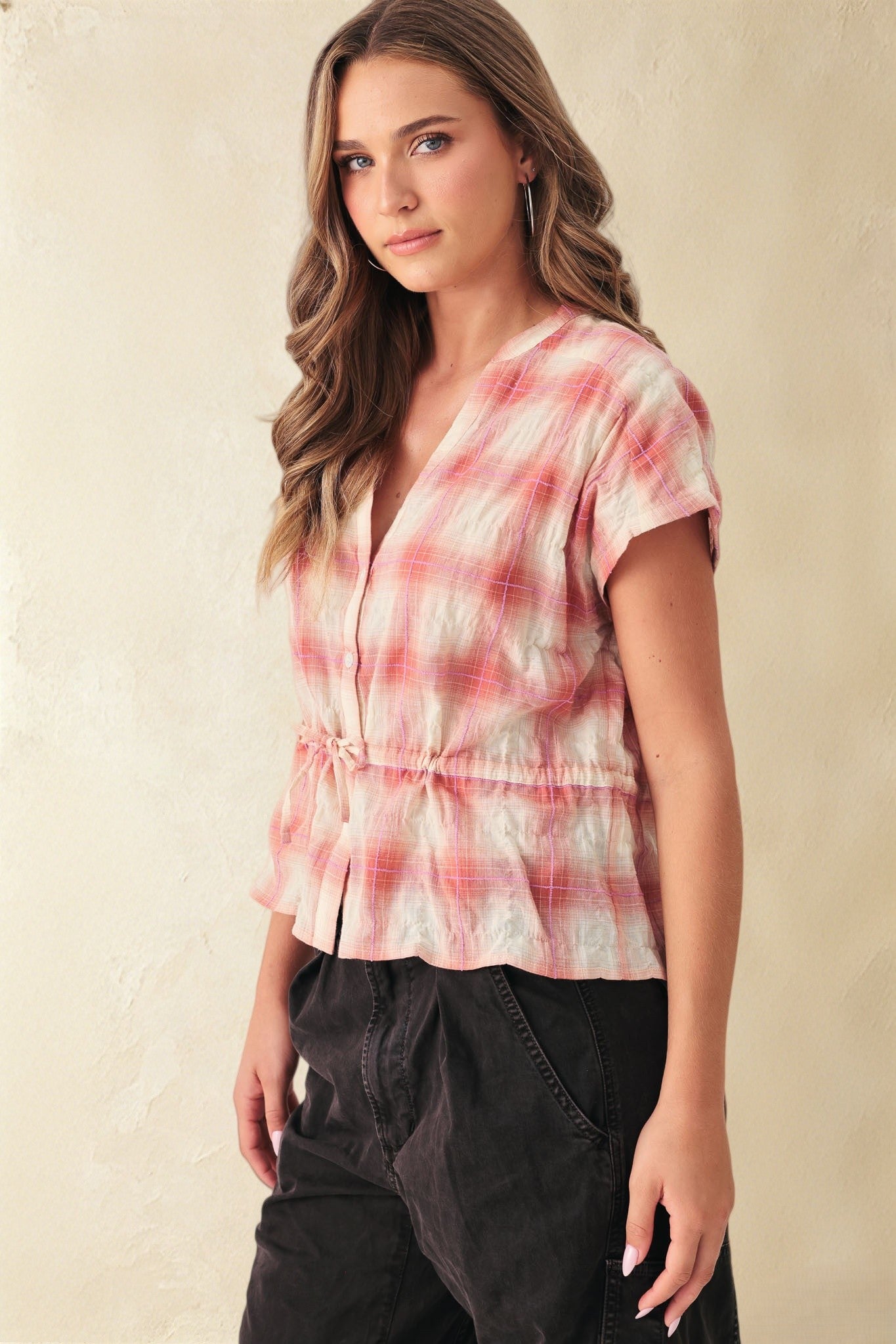 Atrani Plaid Cotton Shirt