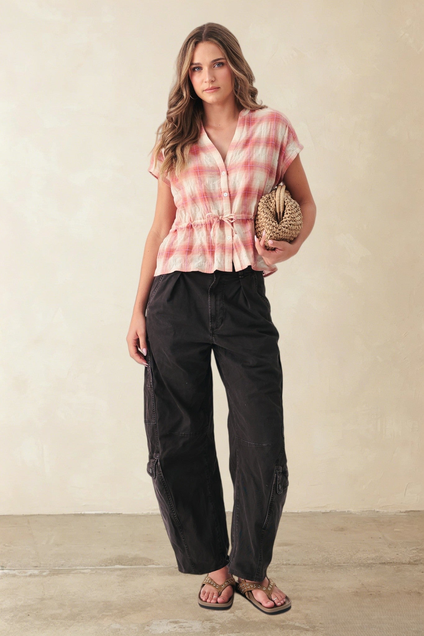 Atrani Plaid Cotton Shirt
