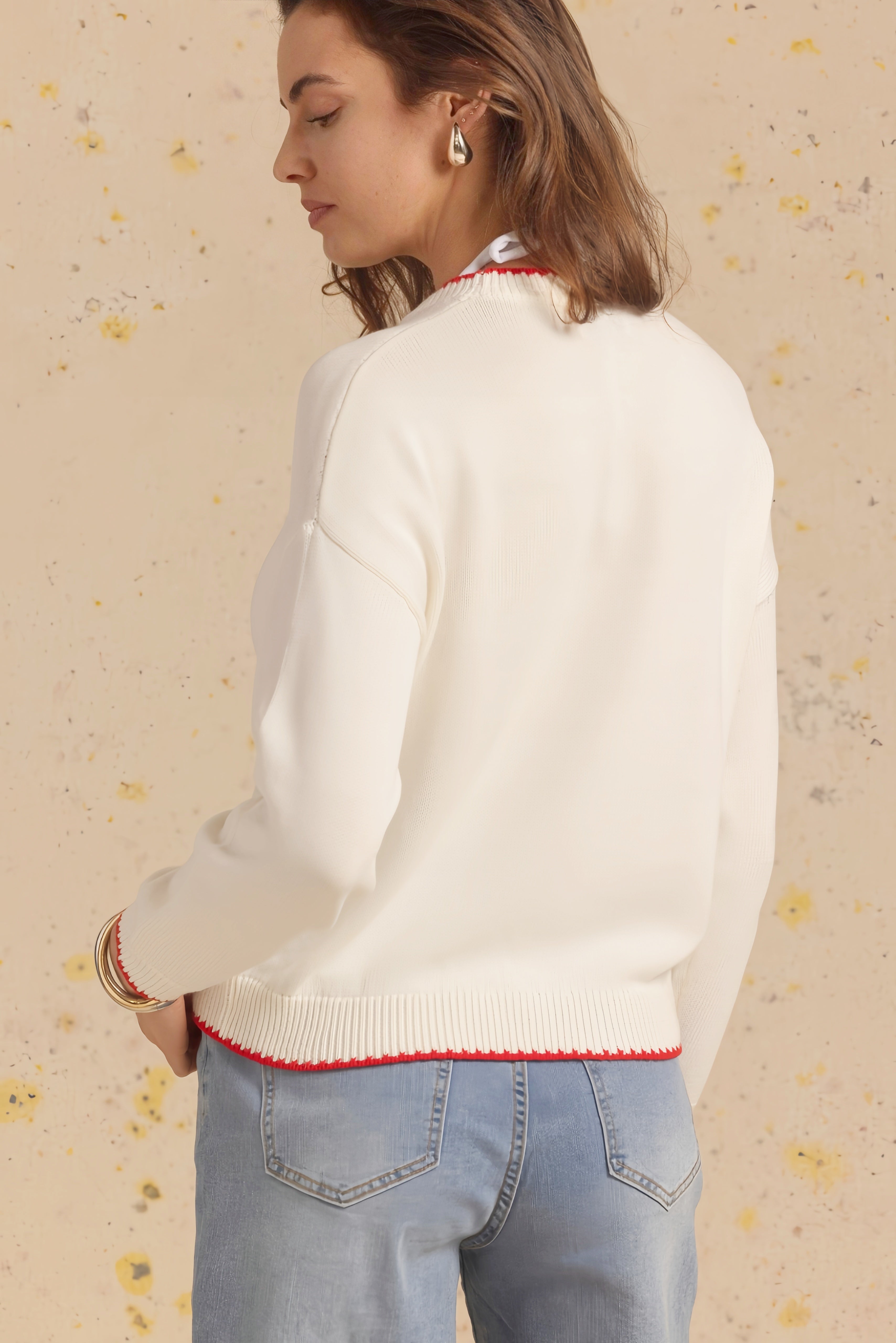 James Cotton Crab Intarsia Crew