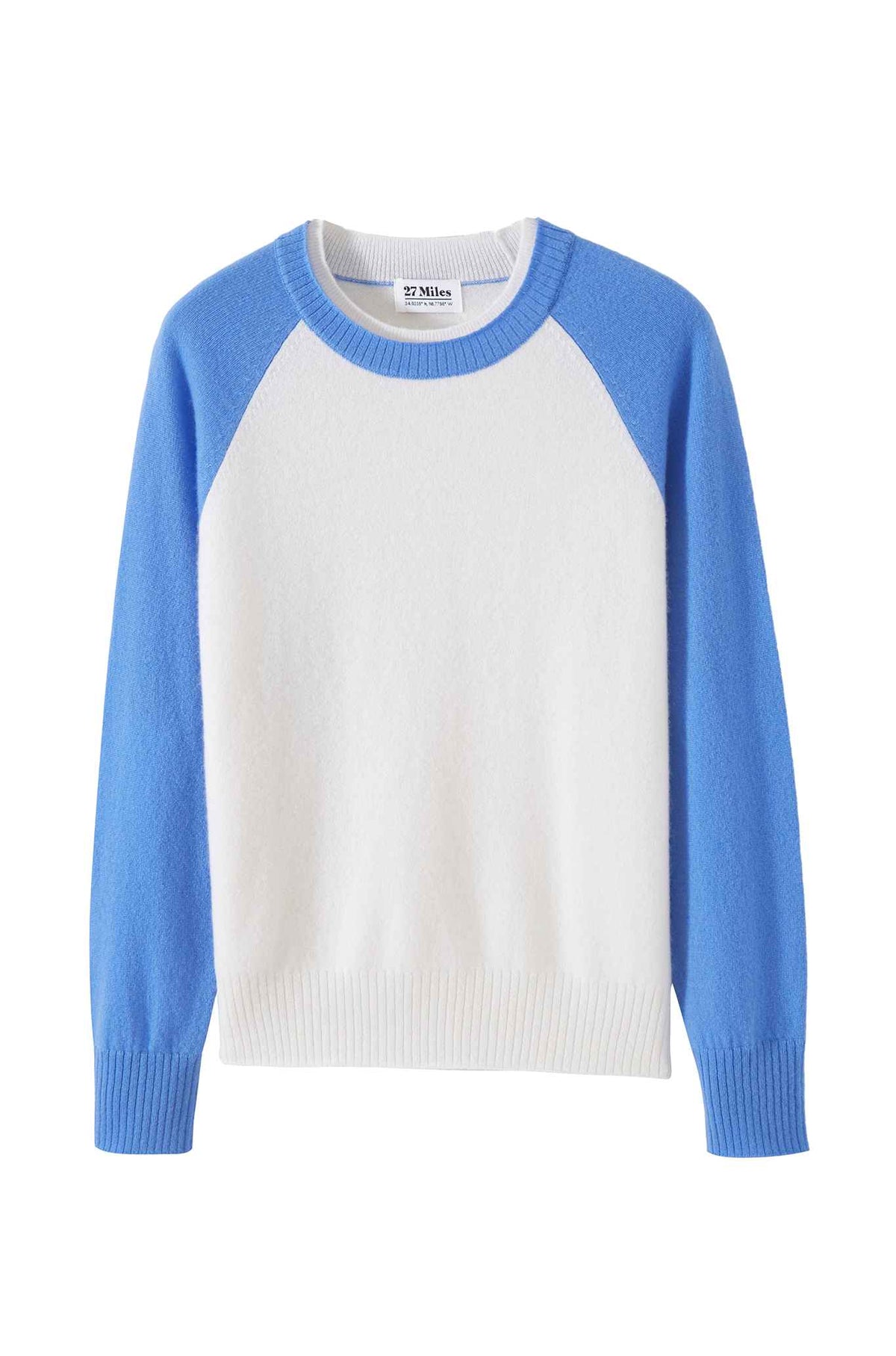 Proctor Cashmere Baseball Pullover