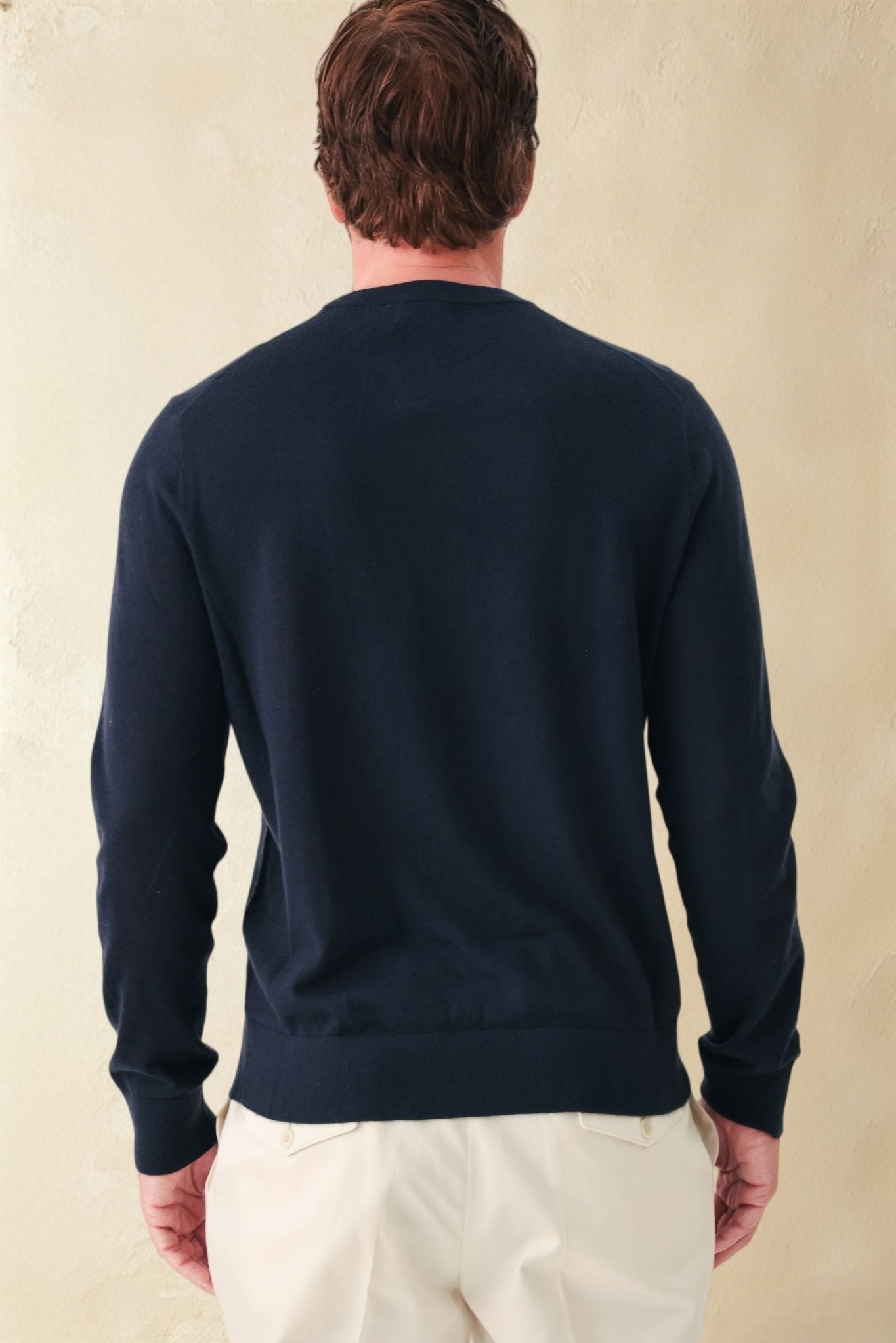 Andrea Tissue Weigth Cashmere Crewneck