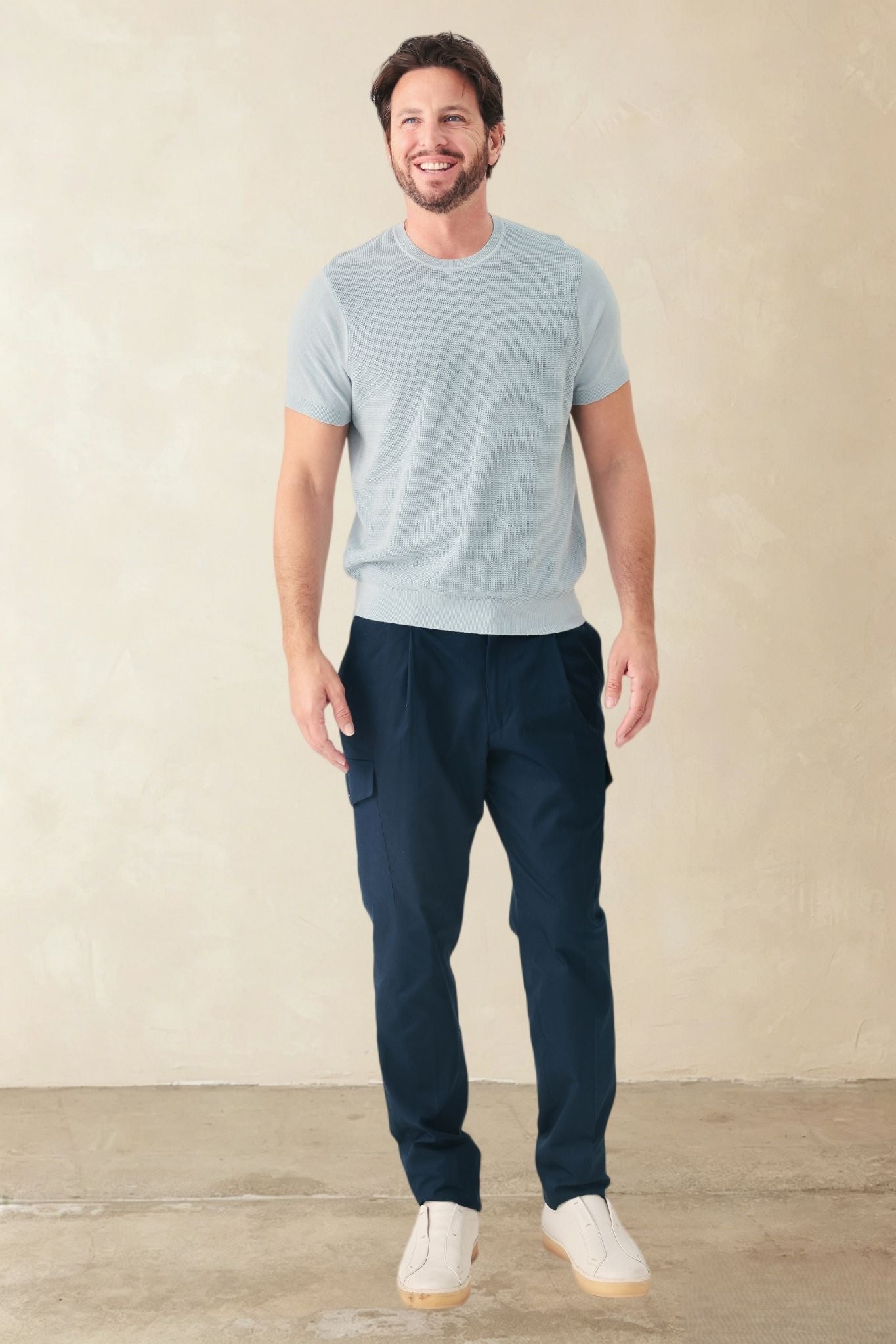 Salvo Men's Organic Cotton Short Sleeve Crew