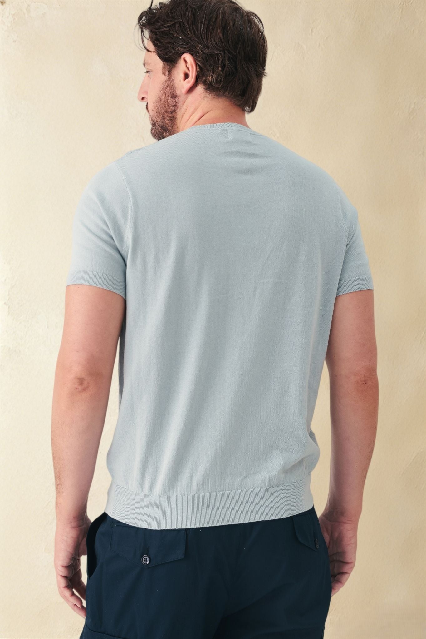 Salvo Men's Organic Cotton Short Sleeve Crew