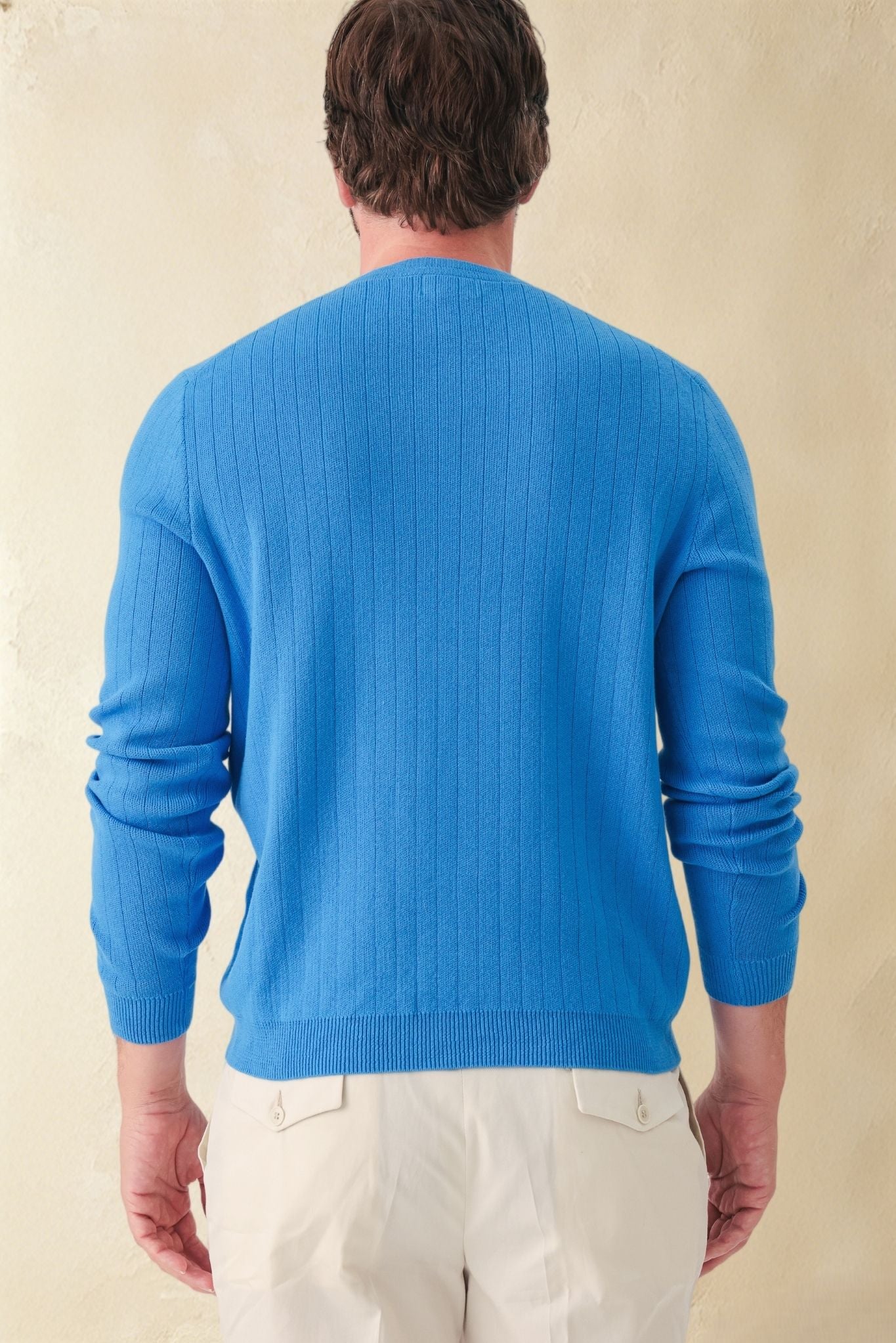 Titus Men's Cotton V Neck Sweater