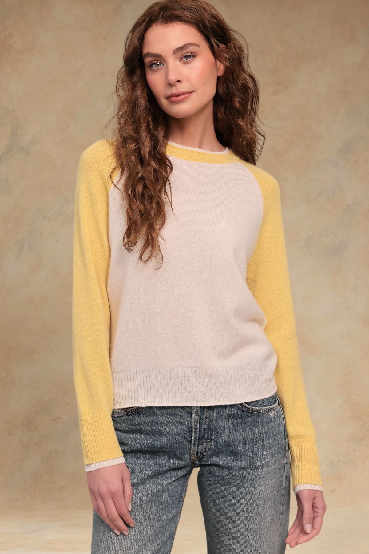 Proctor Cashmere Baseball Pullover